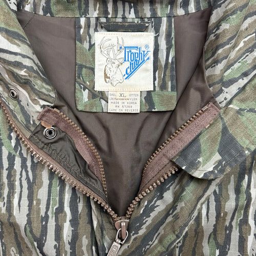 Vintage Vintage Trophy Club Realtree Camo M 65 Zip Up Jacket Grailed