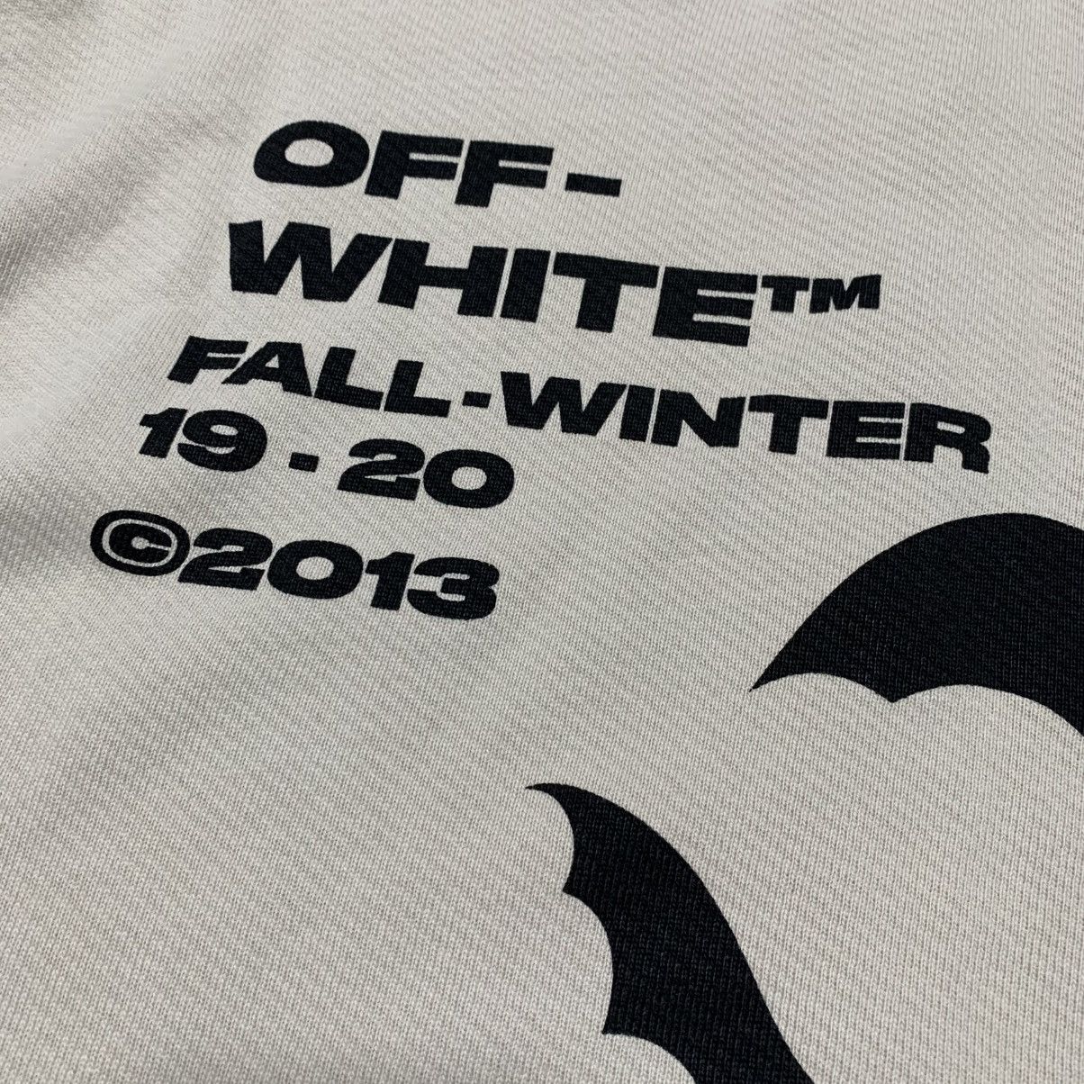 Off-White Off White Medium Bats Print Beige White Sweatshirt Virgil Size US M / EU 48-50 / 2 - 4 Thumbnail
