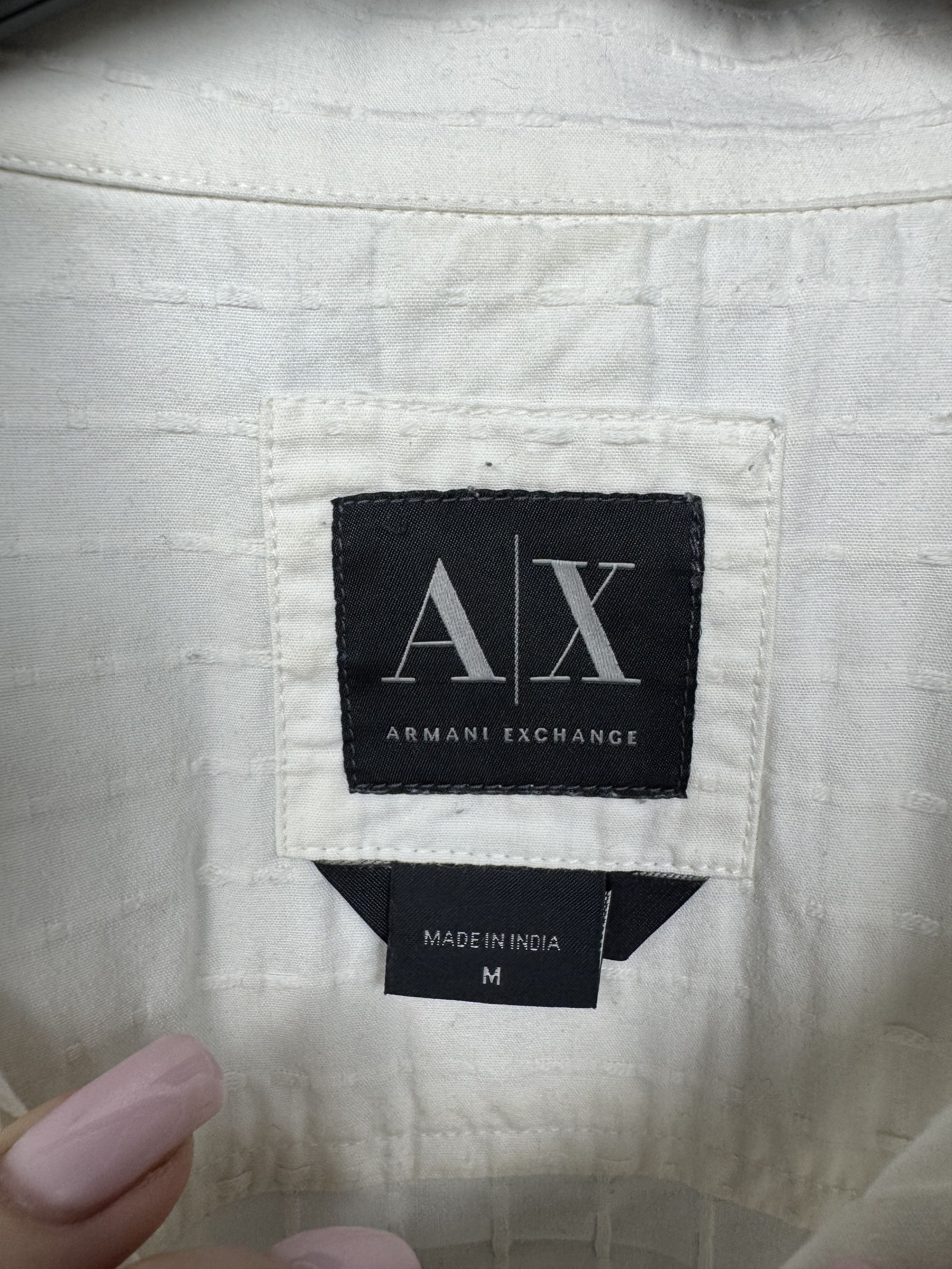 Armani Exchange Armani Exchange Mens Long Sleeve Shirt Size US M / EU 48-50 / 2 - 3 Thumbnail
