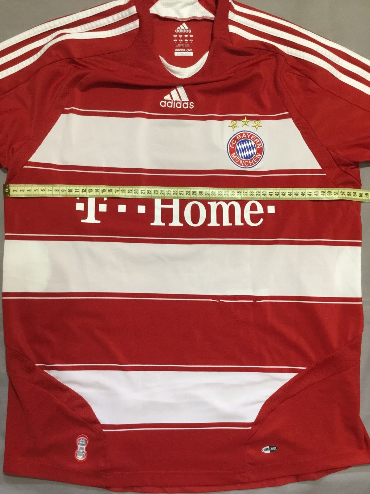 Adidas Bayern Munchen 07/09 Adidas Home Football Soccer Jersey Size US L / EU 52-54 / 3 - 8 Thumbnail
