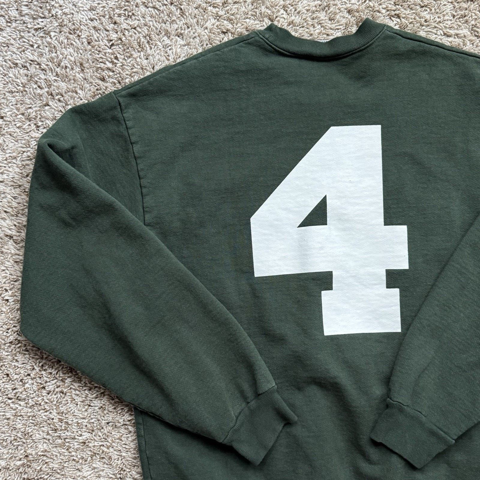 FUCT FUCT Catholic School Tiger Green Sweatshirt Pullover Size L Size US L / EU 52-54 / 3 - 5 Thumbnail
