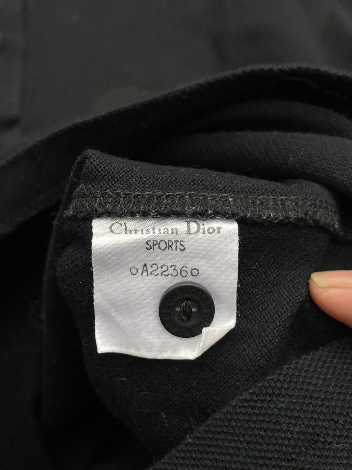 Christian Dior Monsieur Christian Dior Sport | Cropped Polo Shirt Size M / US 6-8 / IT 42-44 - 5 Thumbnail