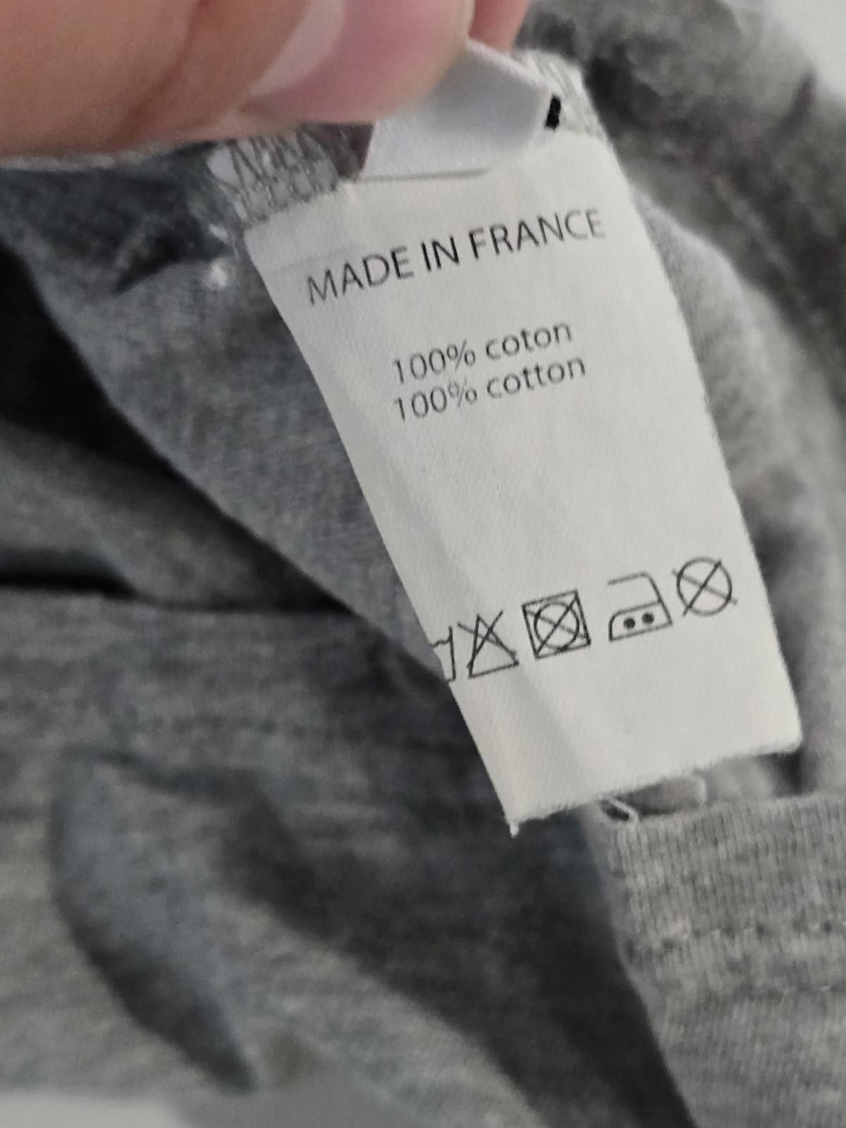 Balmain Balmain Paris Archive 2010 Grey V-Neck Tee – Size M Size US M / EU 48-50 / 2 - 5 Thumbnail