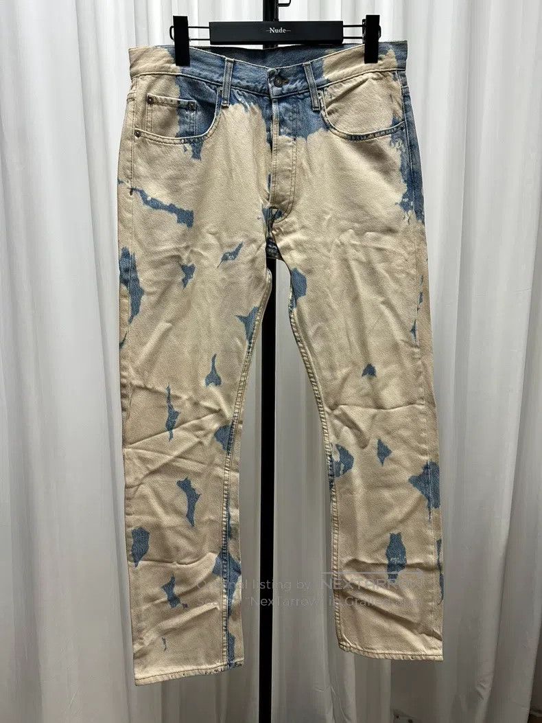 DRIES VAN NOTEN Ombre denim pants