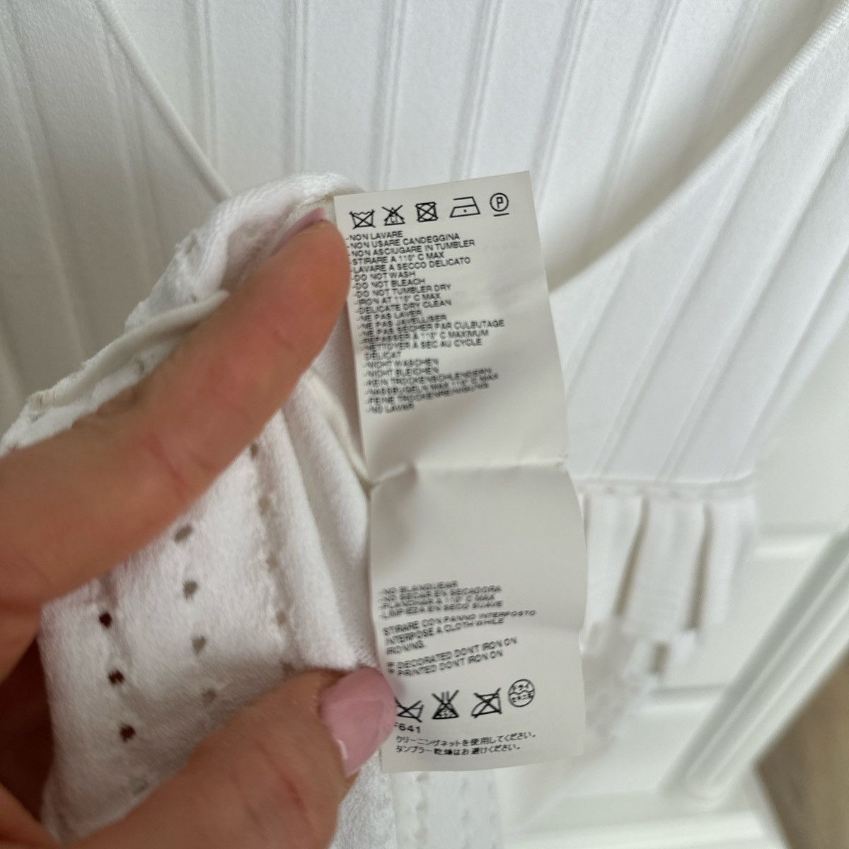 Dsquared2 Dsquared2 White Knit Open Back Dress – Made in Italy Size S / US 4 / IT 40 - 15 Thumbnail
