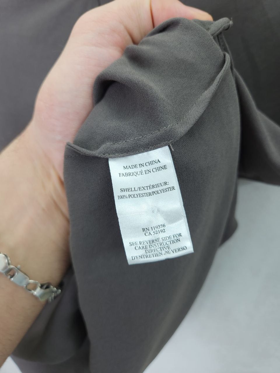Helmut Lang Helmut Lang flowing graphite short-sleeved T-shirt Size M / US 6-8 / IT 42-44 - 8 Thumbnail