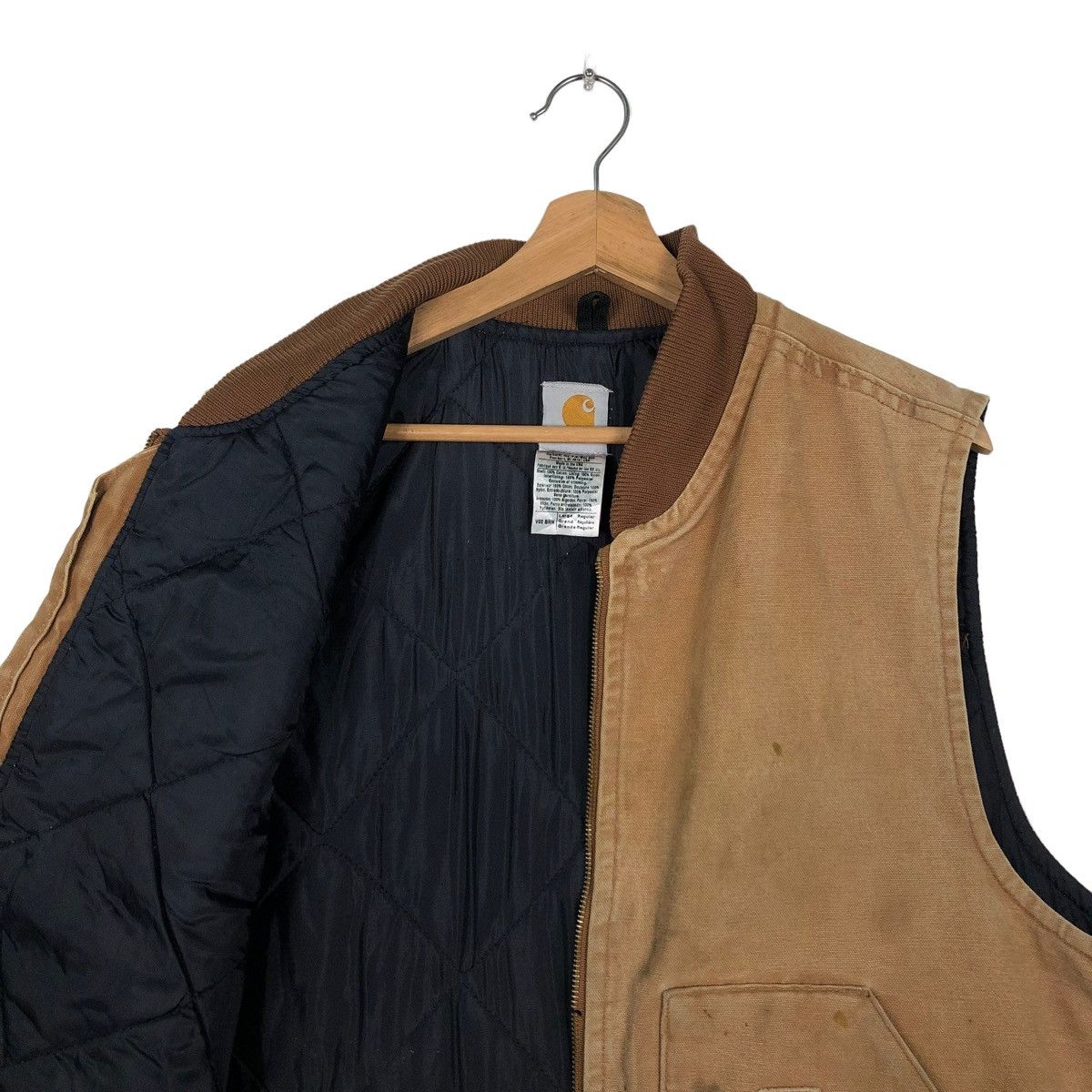 Carhartt 🔥VINTAGE CARHARTT RUSTY WORN TANK TOP WORKER USA Size US L / EU 52-54 / 3 - 9 Thumbnail
