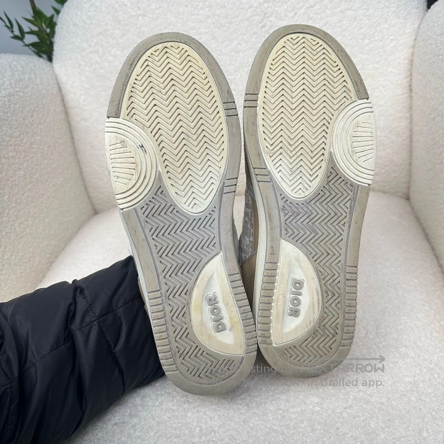 Dior Dior B27 Men's Beige Sneakers. Size US 10 / EU 43 - 6 Thumbnail