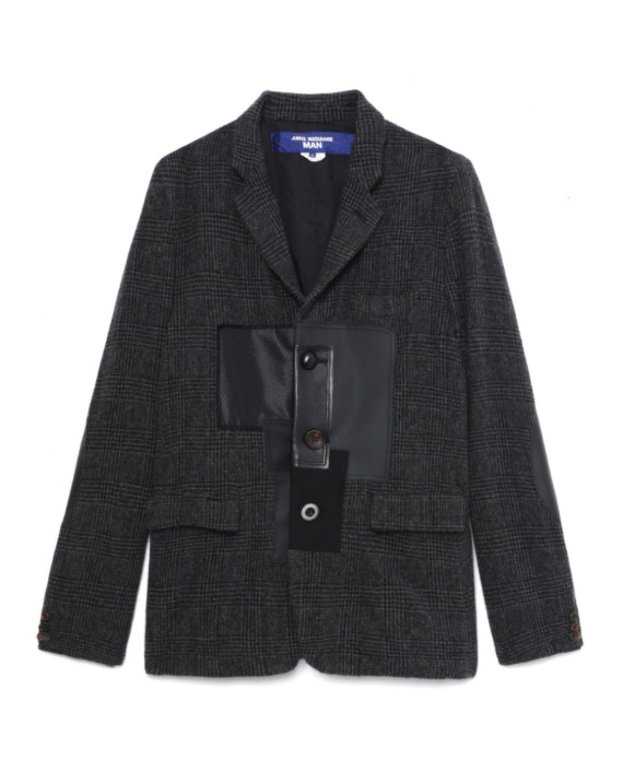 Comme des Garcons × Junya Watanabe comme des garçons Junya patchwork Blazar runway Size 48R - 2 Thumbnail