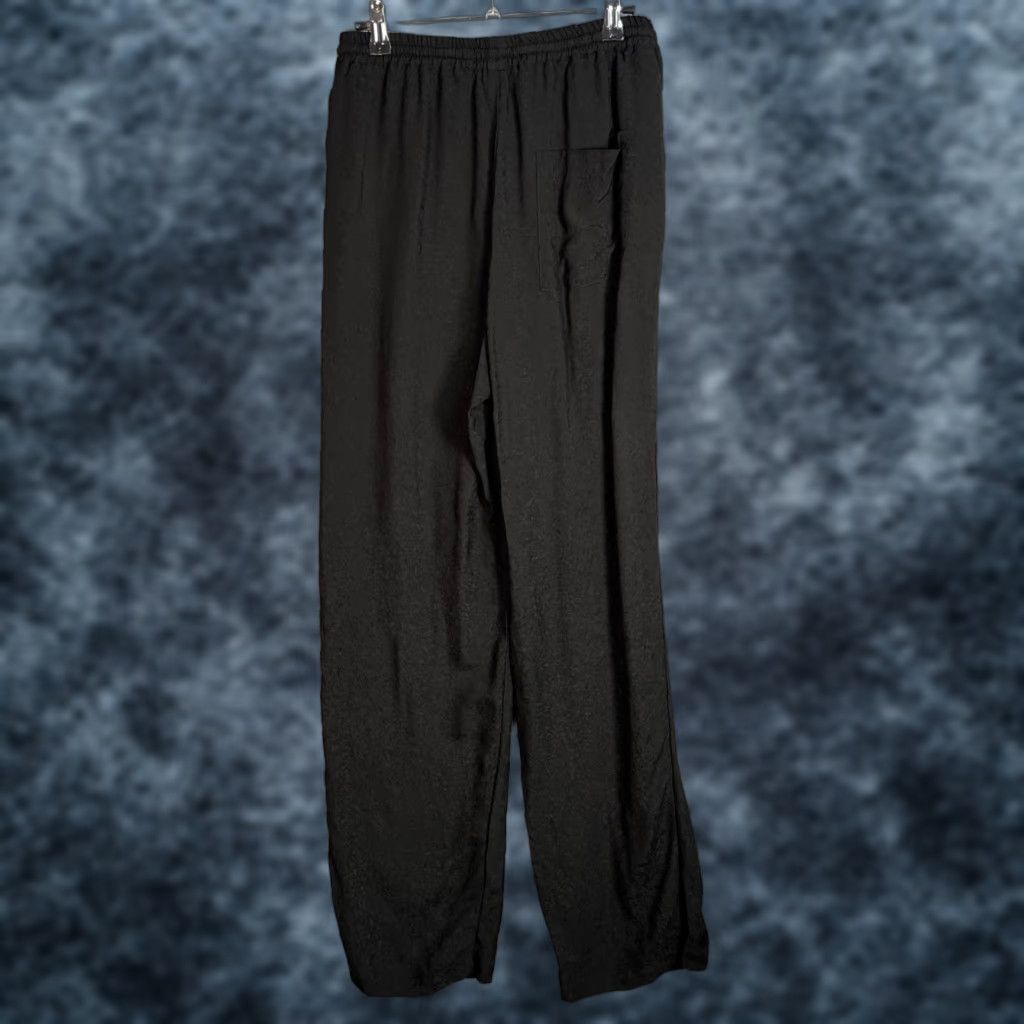 Vintage VINTAGE Carlota Barrera Womens Size Medium Black & White Contrast Track Pants Size 32" / US 10 / IT 46 - 1 Thumbnail