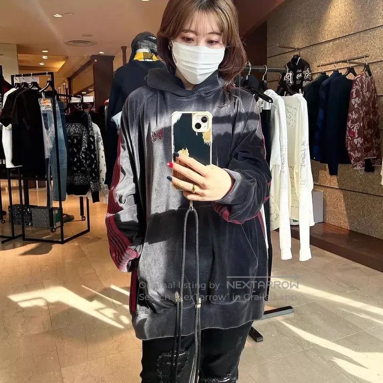 Needles Needles Velvet hoodie Size US XL / EU 56 / 4 - 7 Thumbnail
