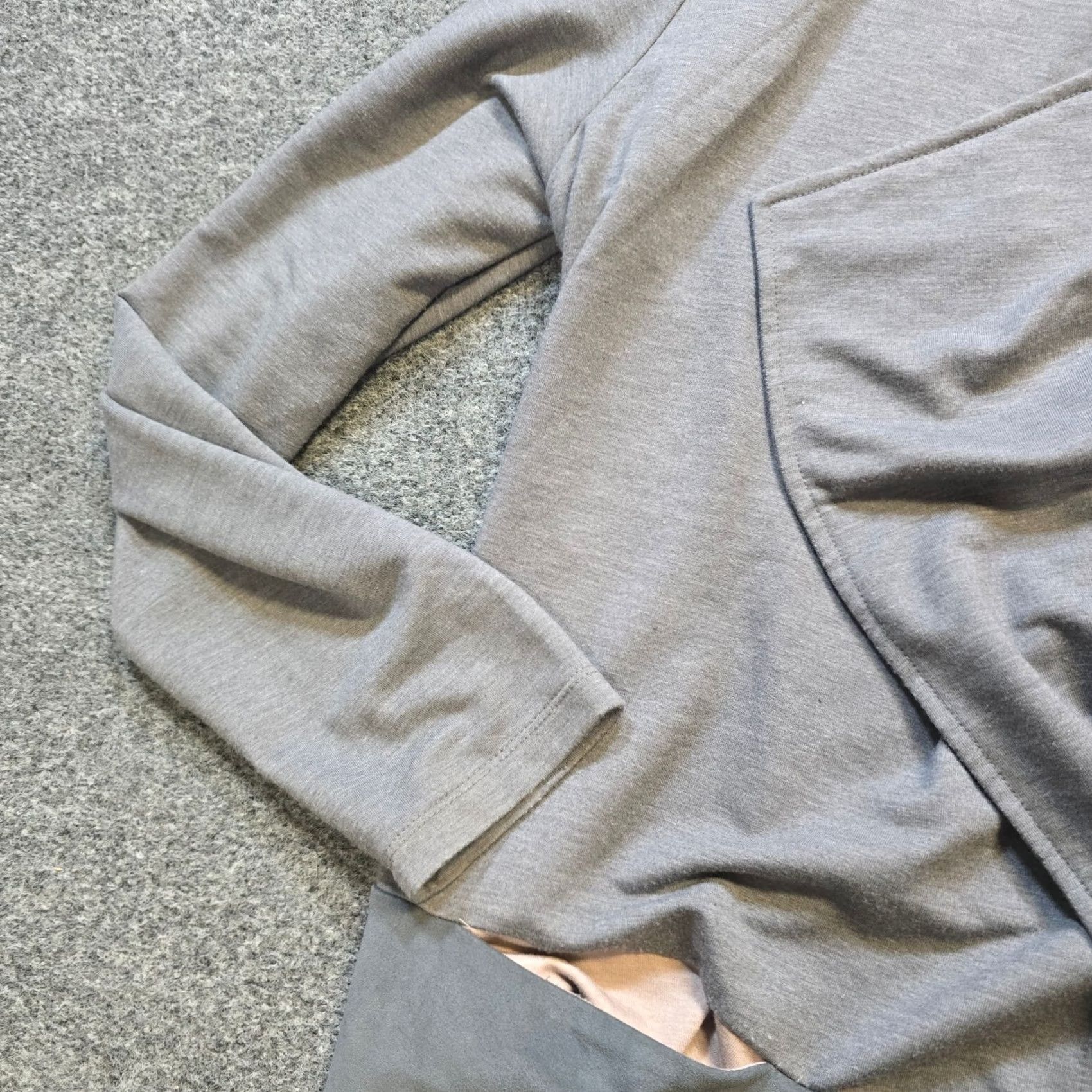 Vintage LOGO Lori Goldstein Cardigan Womens XL Gray Open Long Sleeve Pockets Casual Accessible by Brand Size XL / US 12-14 / IT 48-50 - 4 Thumbnail