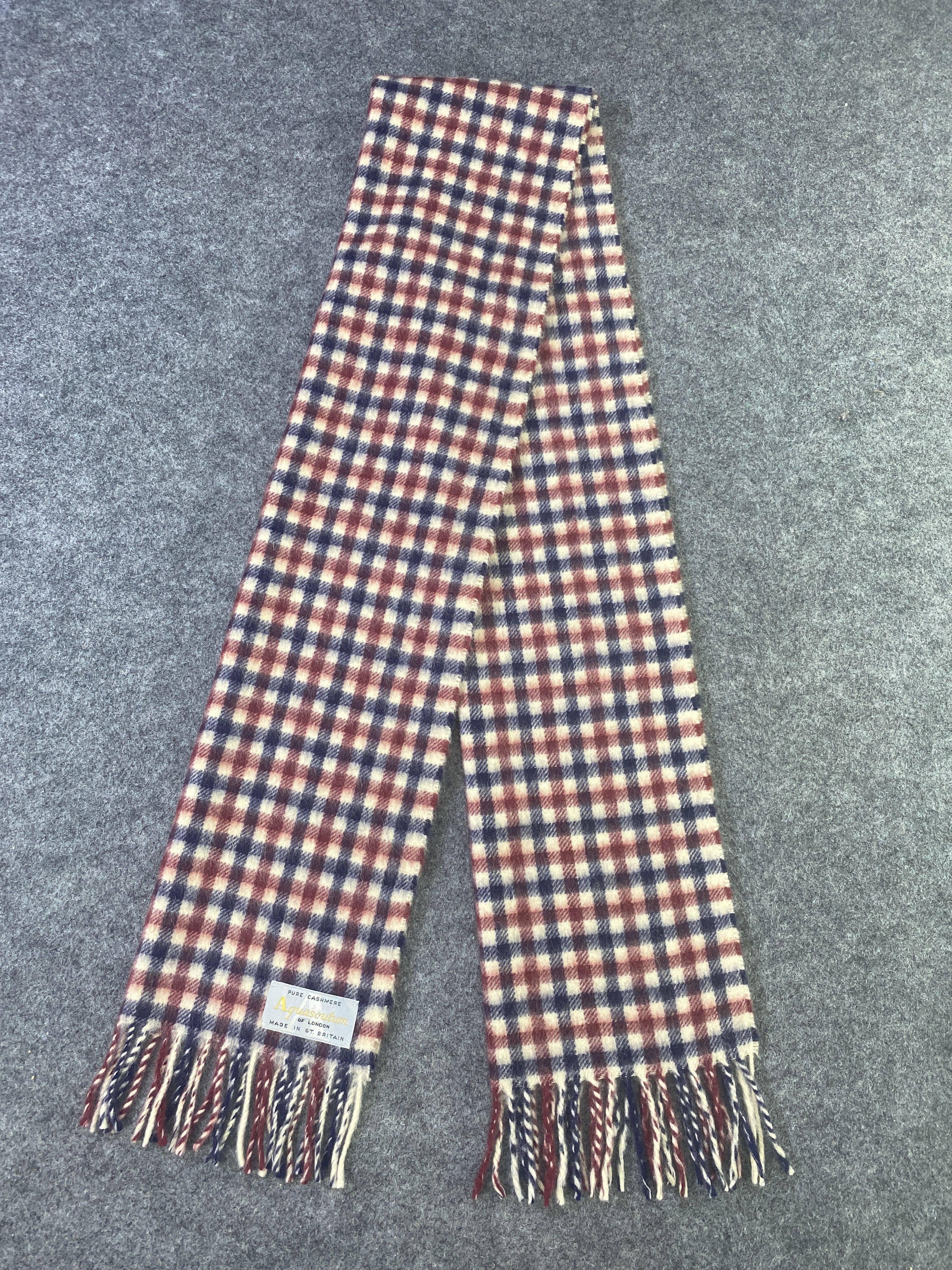 Aquascutum Aquascutum Scarf / Muffler / Neckwear -T933 Size ONE SIZE - 4 Thumbnail