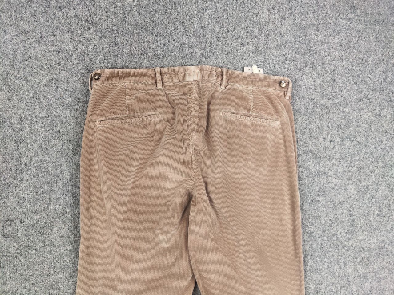 L.B.M. 1911 LBM 1911 Italy Design Beige Corduroy trouser Casual Pants Size US 34 / EU 50 - 9 Thumbnail