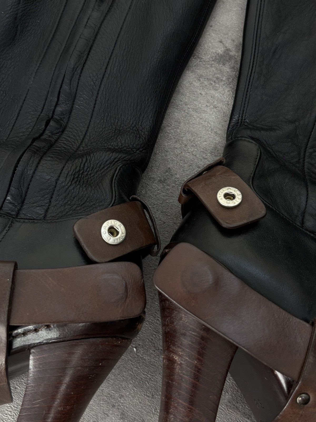 Celine Celine Riding Leather Boots Long Length Size US 8 / IT 38 - 21 Thumbnail