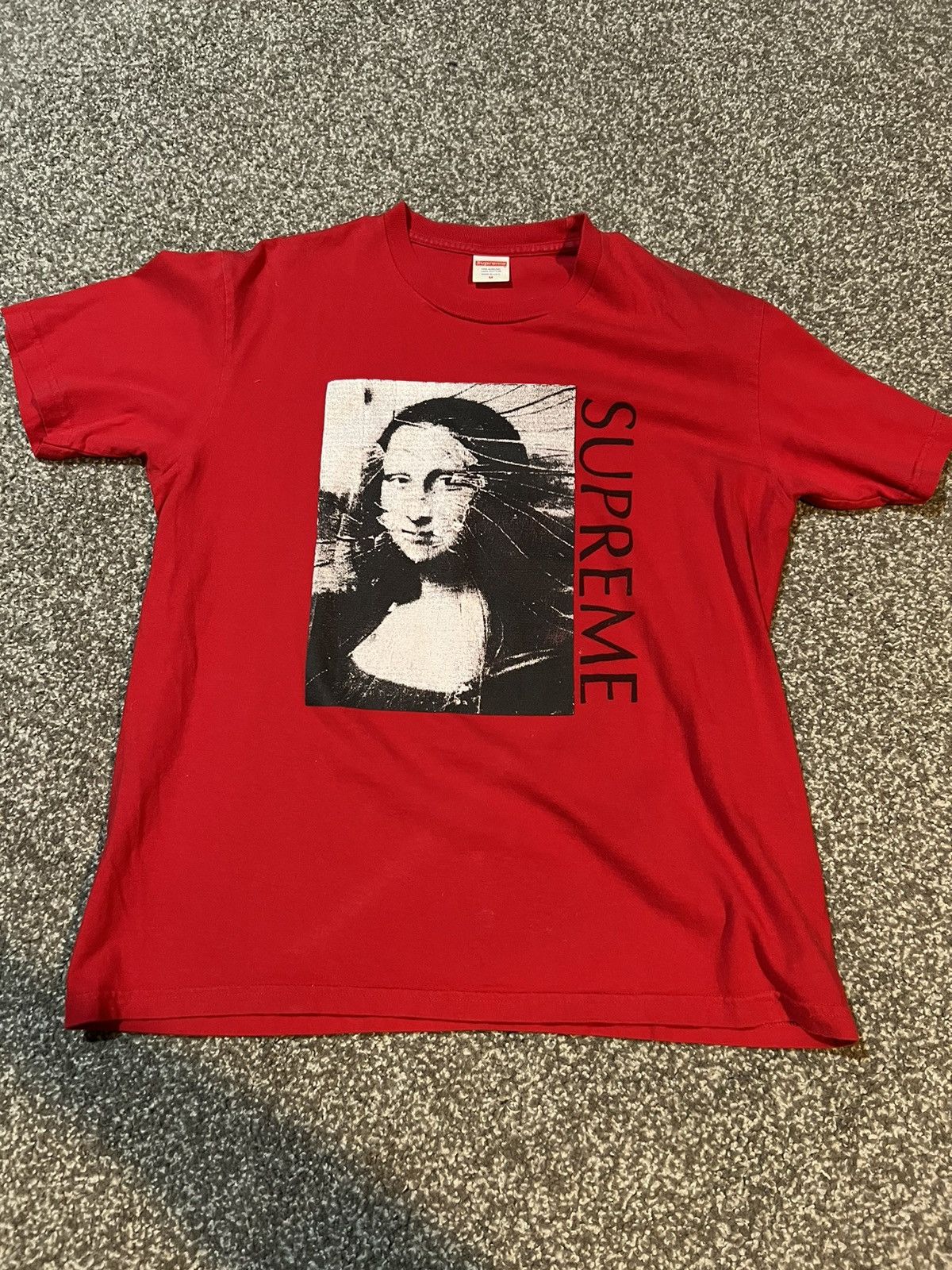 Supreme Supreme Mona Lisa tee | Grailed