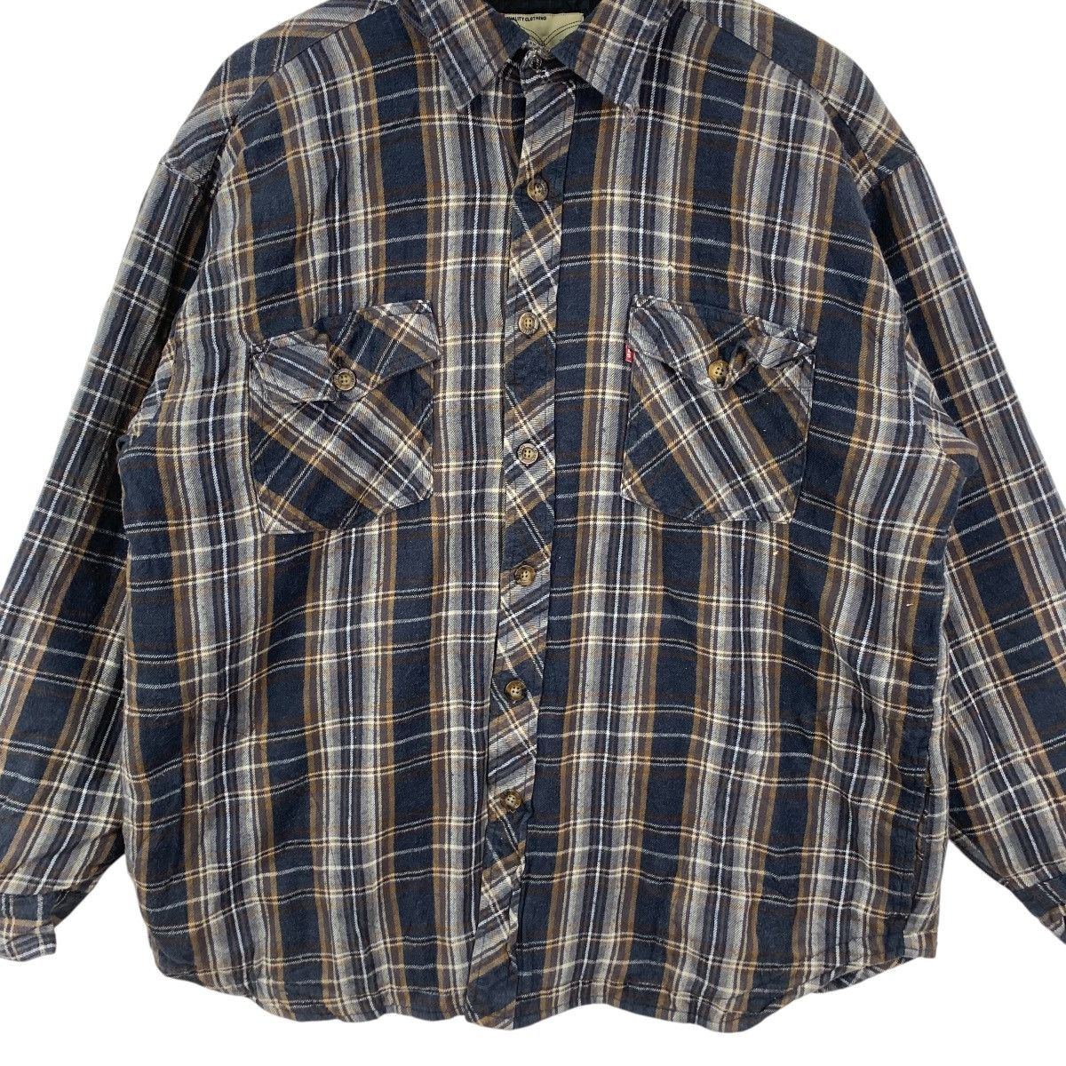 Levi's Vintage LEVIS STRAUSS USA Insulated Plaids Tartan Flannel Size US L / EU 52-54 / 3 - 6 Thumbnail
