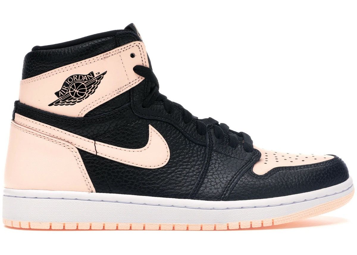 image of Nike Jordan 1 Black Crimson Tint Shoes, Men's (Size 11.5)