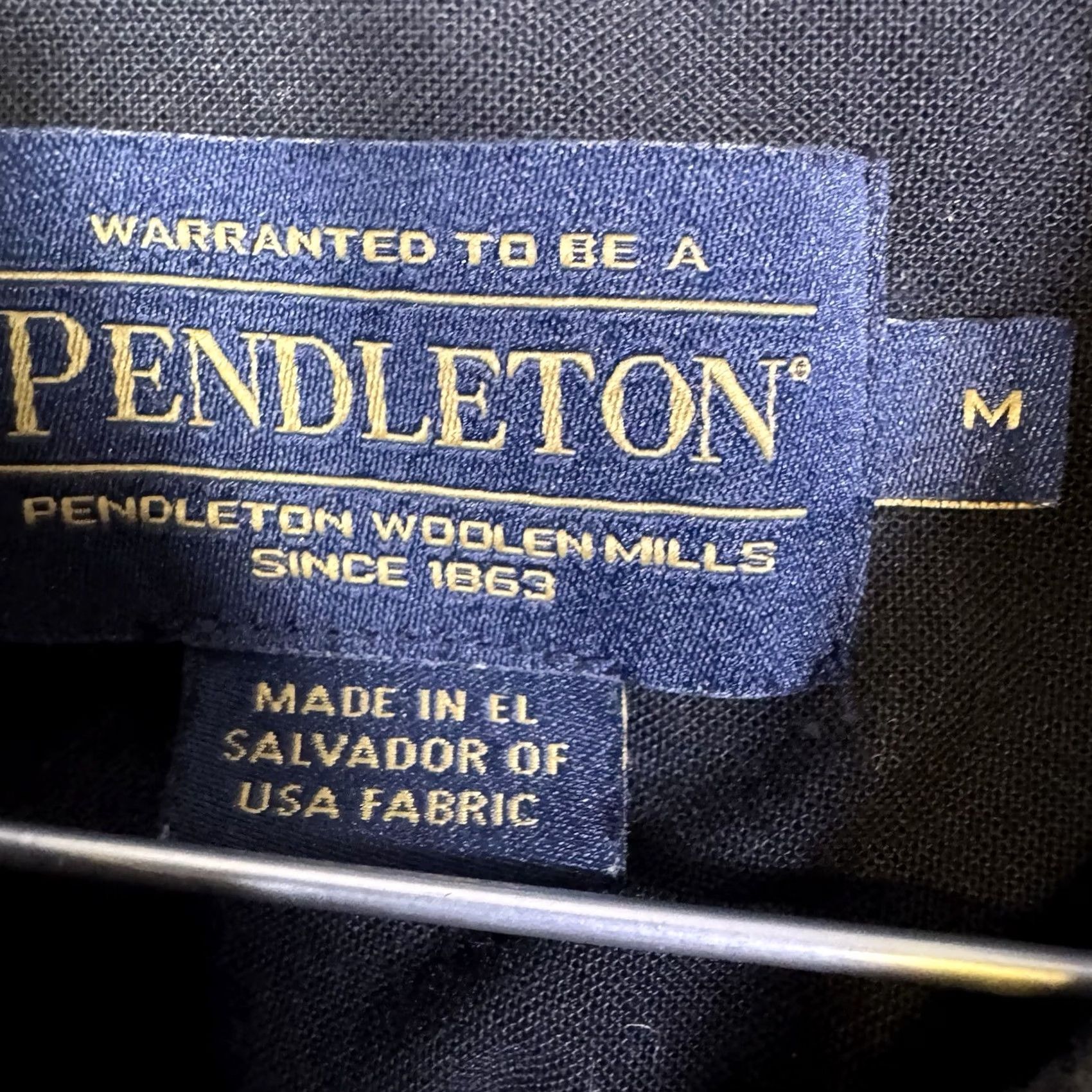 Pendleton Pendleton Jacket Shirt Shacket Oregon Tweed Virgin Lambswool Barn Chore Mens M Gray Size US M / EU 48-50 / 2 - 5 Thumbnail