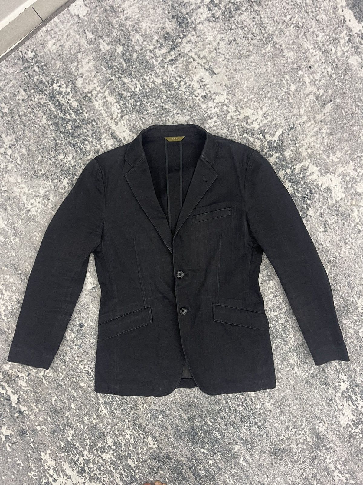 Pre-owned Yohji Yamamoto A.a.r By  Blazer In Black