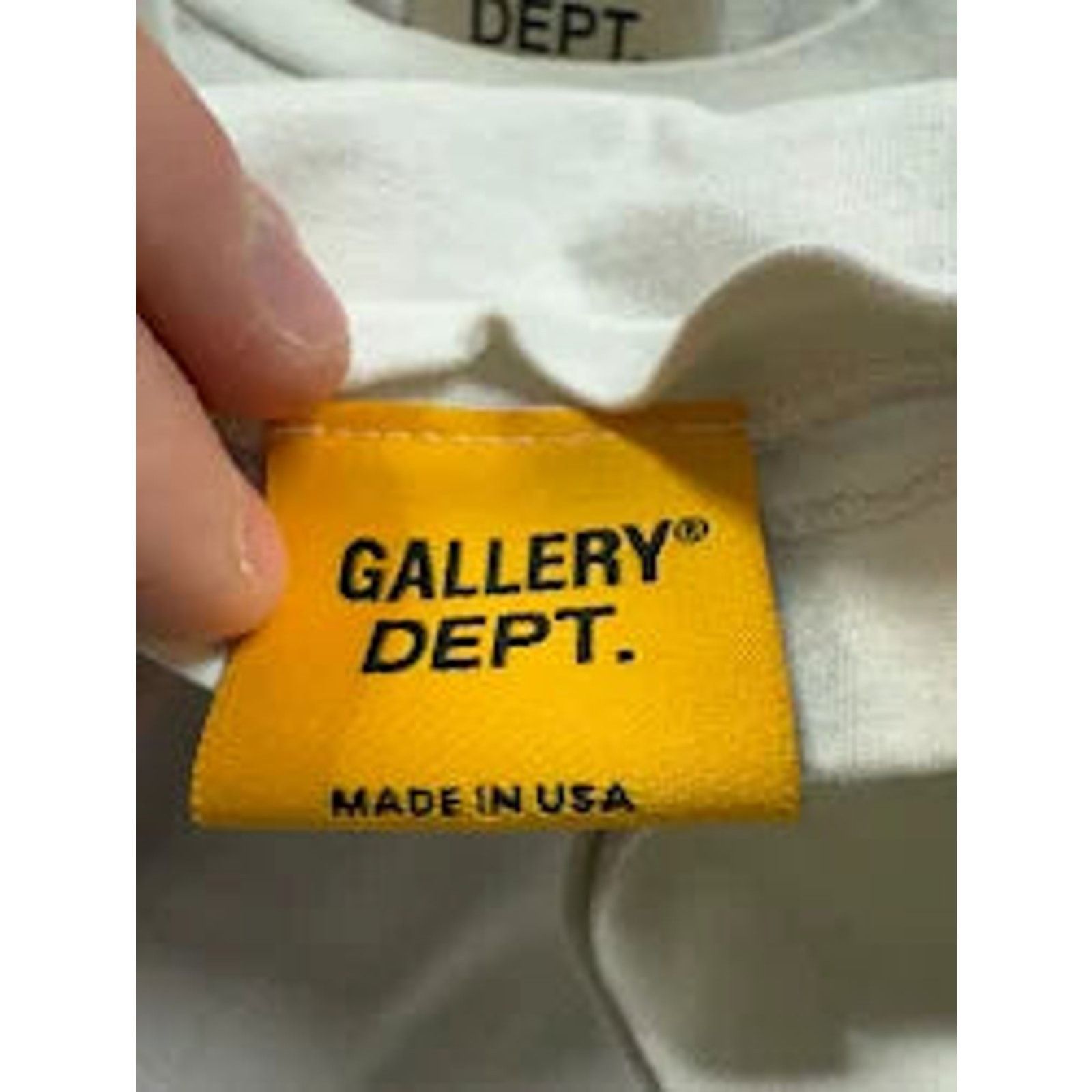Gallery Dept. Gallery Dept Tee White Its A Riot Used XL Size US XL / EU 56 / 4 - 6 Thumbnail