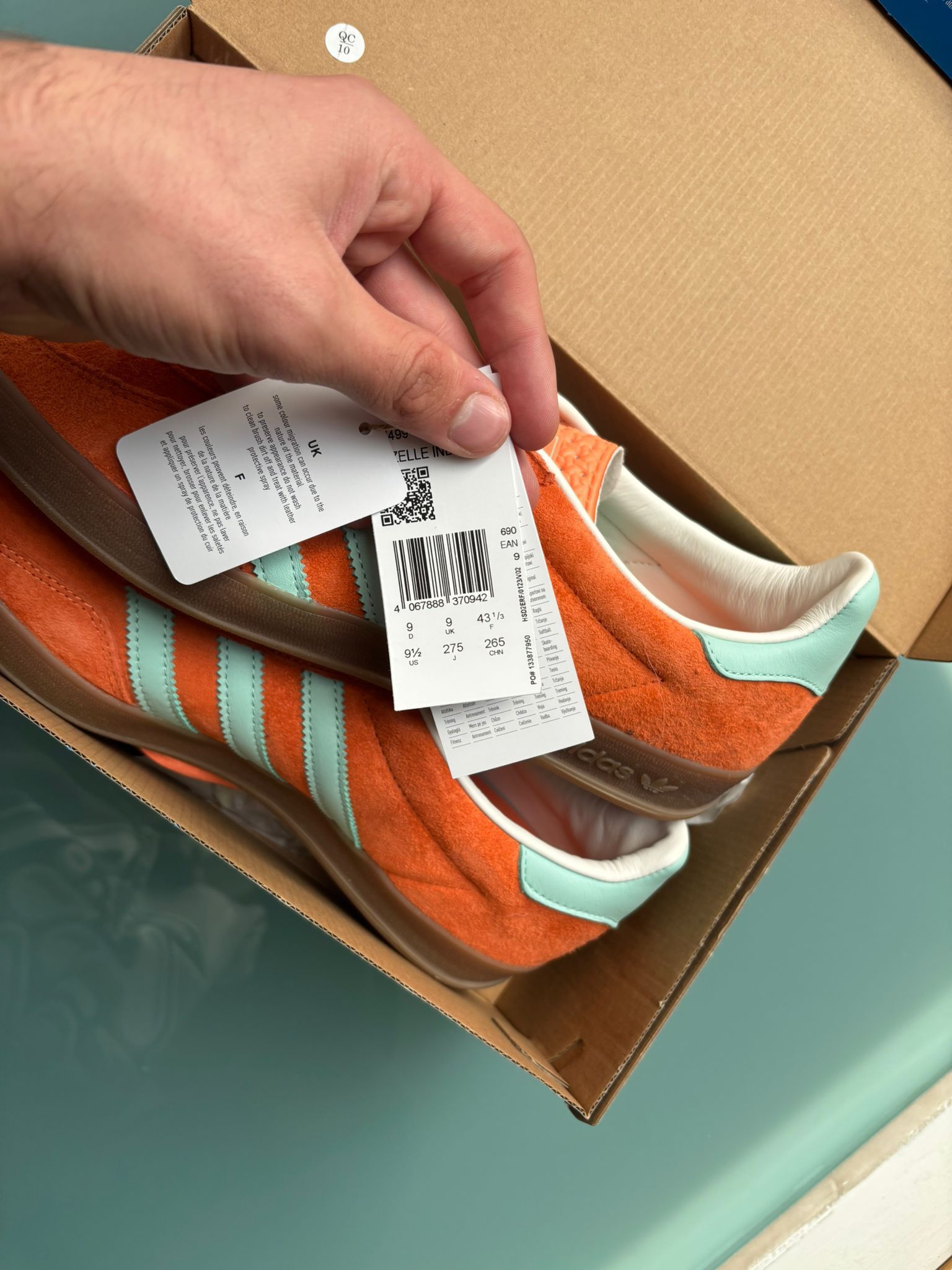 Adidas Adidas Gazelle Indoor Size US 10 / EU 43 - 3 Thumbnail