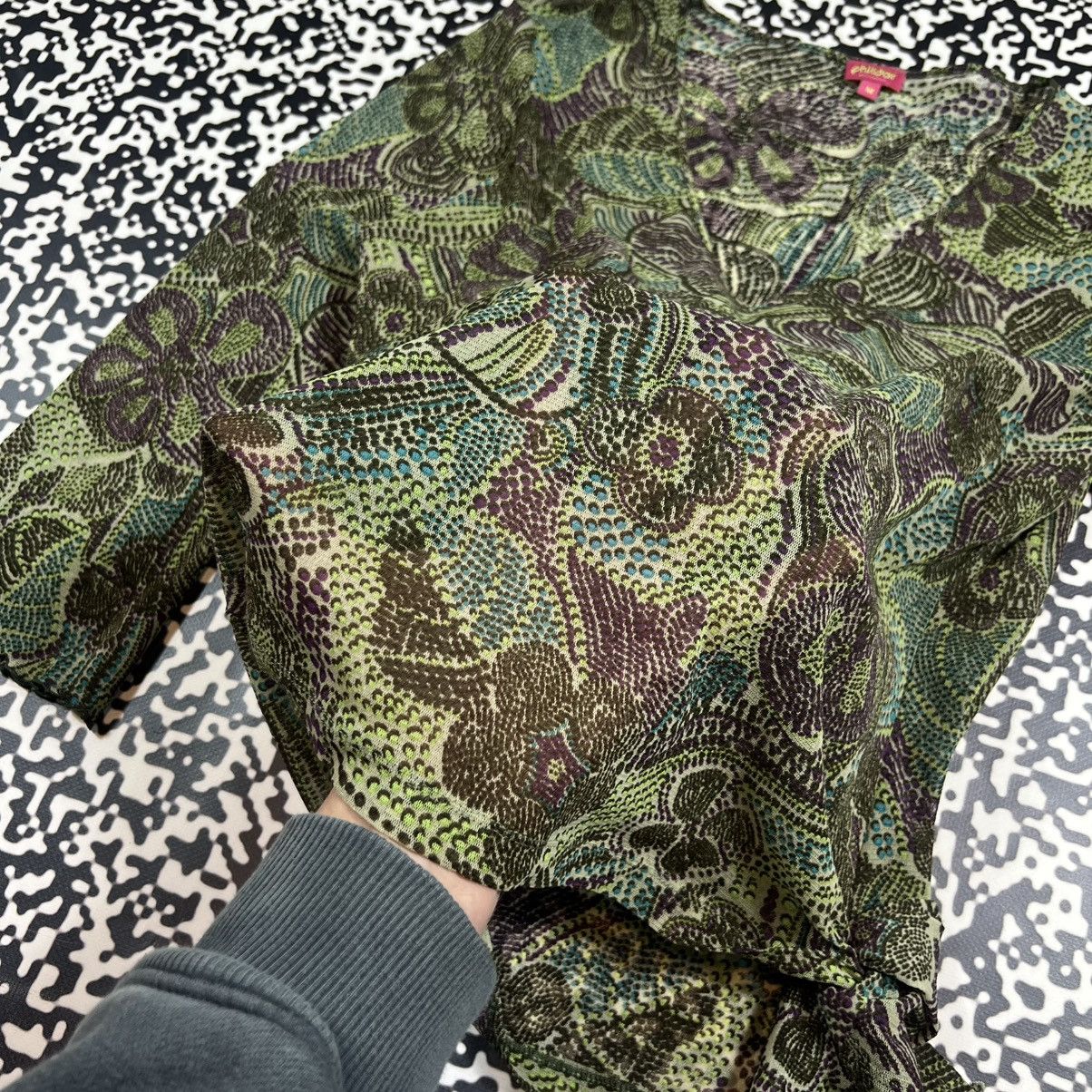 Japanese Brand Vintage Y2K Japanese Floral Mesh Longsleeve Retro 90s Style Size M / US 6-8 / IT 42-44 - 13 Thumbnail