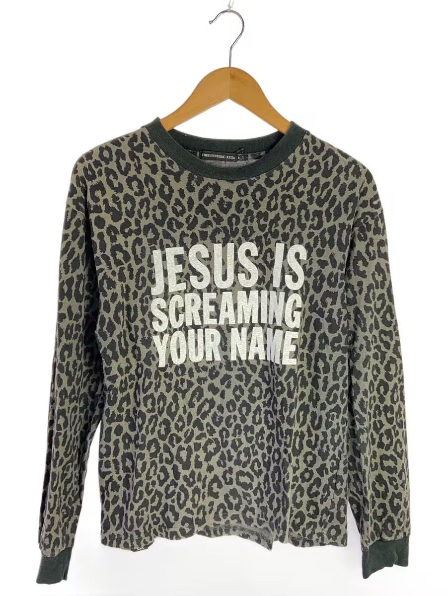 Hysteric Glamour Jesus Is Screaming Your Name Leopard Long Sleeve Tee Size US S / EU 44-46 / 1 - 1 Thumbnail
