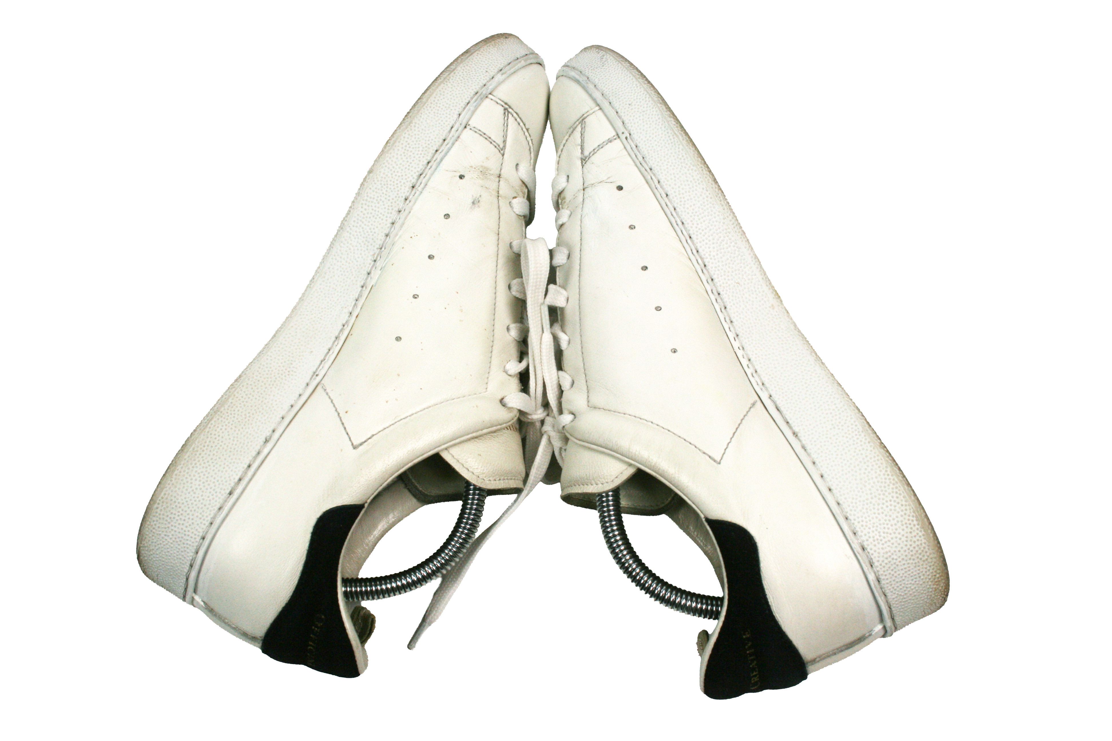 Officine Creative Laboratorio Mover Distressed Low Leather Sneakers Size US 8 / EU 41 - 13 Thumbnail