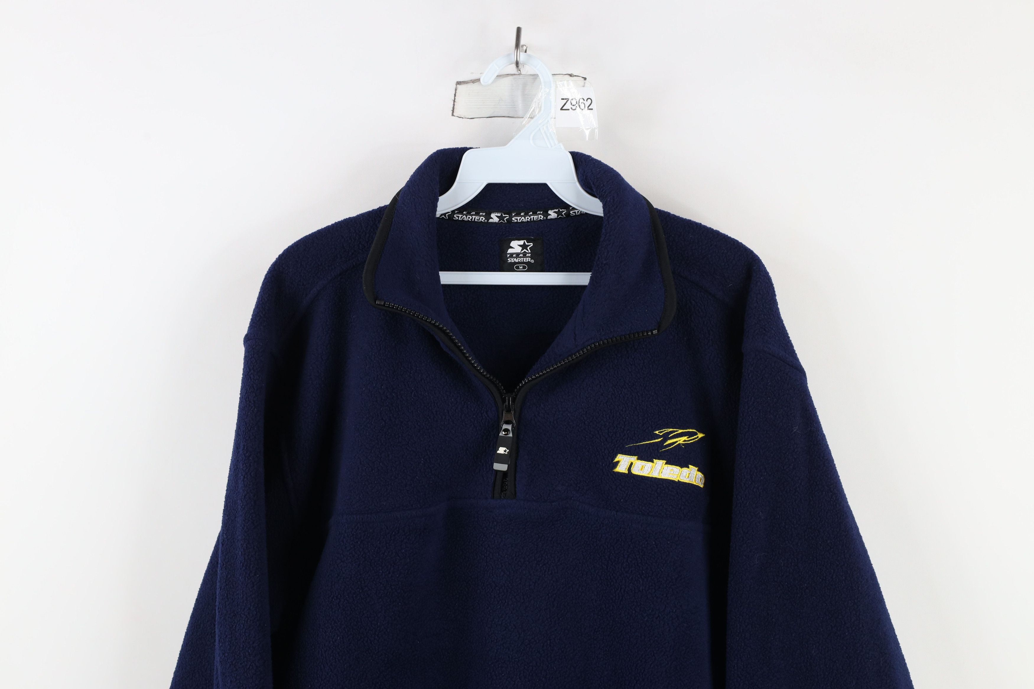 Starter Vintage 90s Starter University of Toledo Pullover Sweater Size US M / EU 48-50 / 2 - 2 Thumbnail