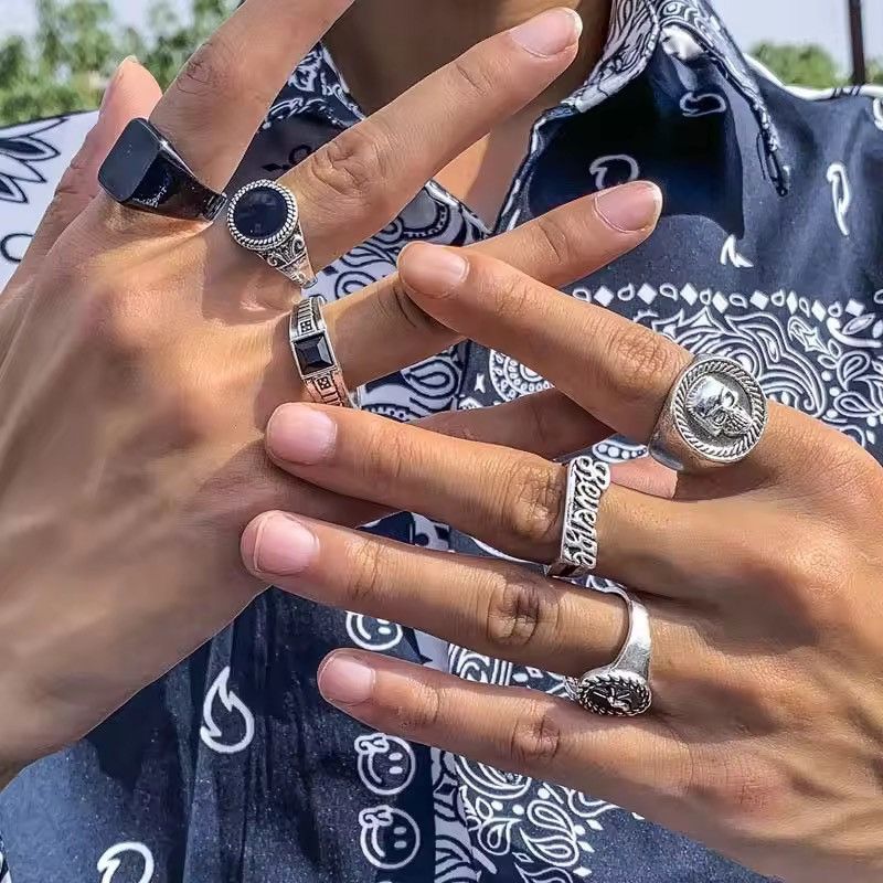 Jewelry 6 Pieces / Set Ring Size ONE SIZE - 2 Thumbnail