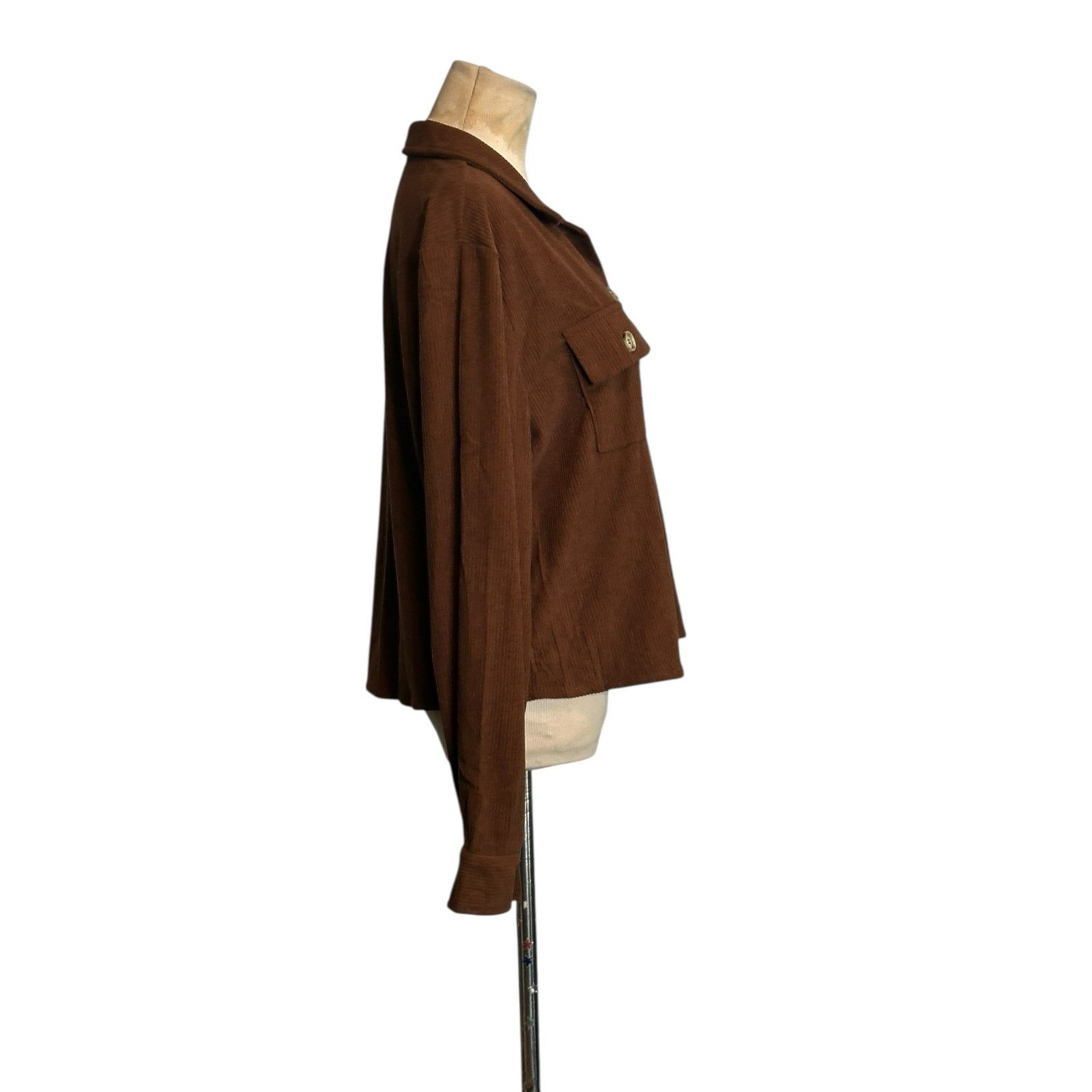 Zeagoo Zeagoo corduroy long sleeves button shacket size Medium Size M / US 6-8 / IT 42-44 - 9 Thumbnail