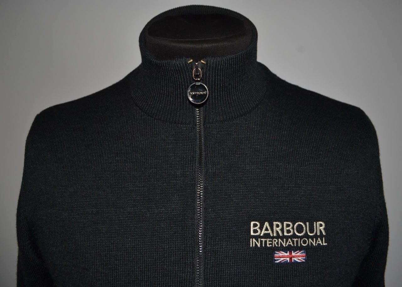 Barbour Barbour International Wool Rowhill Bomber Jacket Size M Size US M / EU 48-50 / 2 - 2 Thumbnail