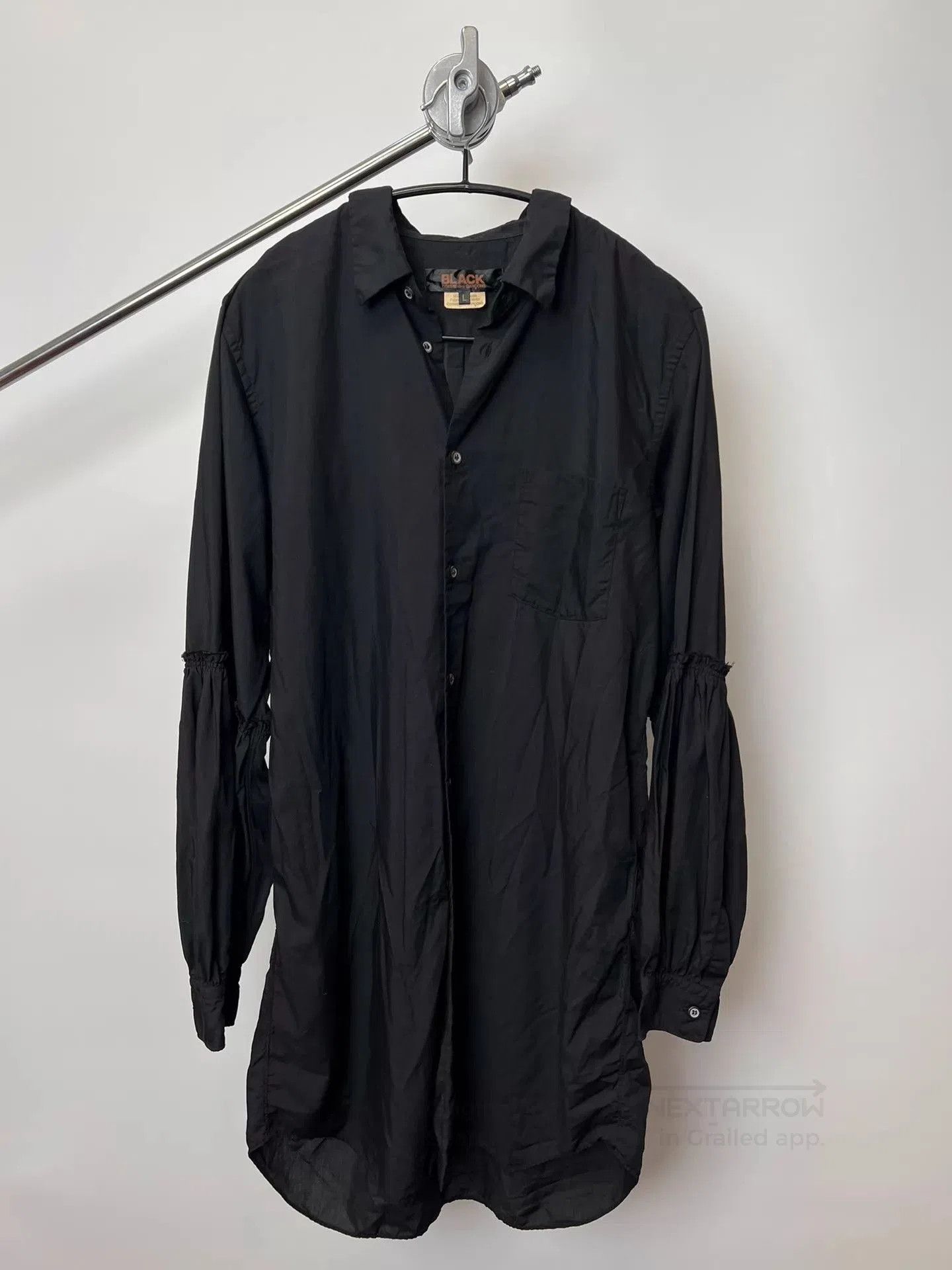 Comme des Garcons Black Long Sleeve Button-Up Shirt. Size US L / EU 52-54 / 3 - 1 Thumbnail