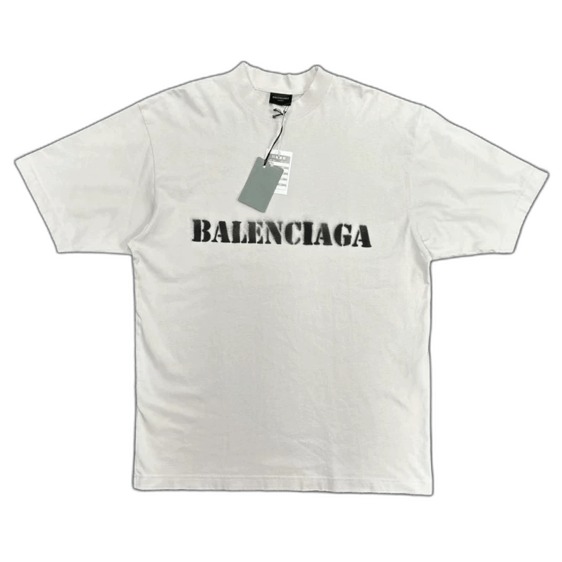 Balenciaga Balenciaga Short Sleeve Logo TShirt-2505 Size US XS / EU 42 / 0 - 1 Thumbnail
