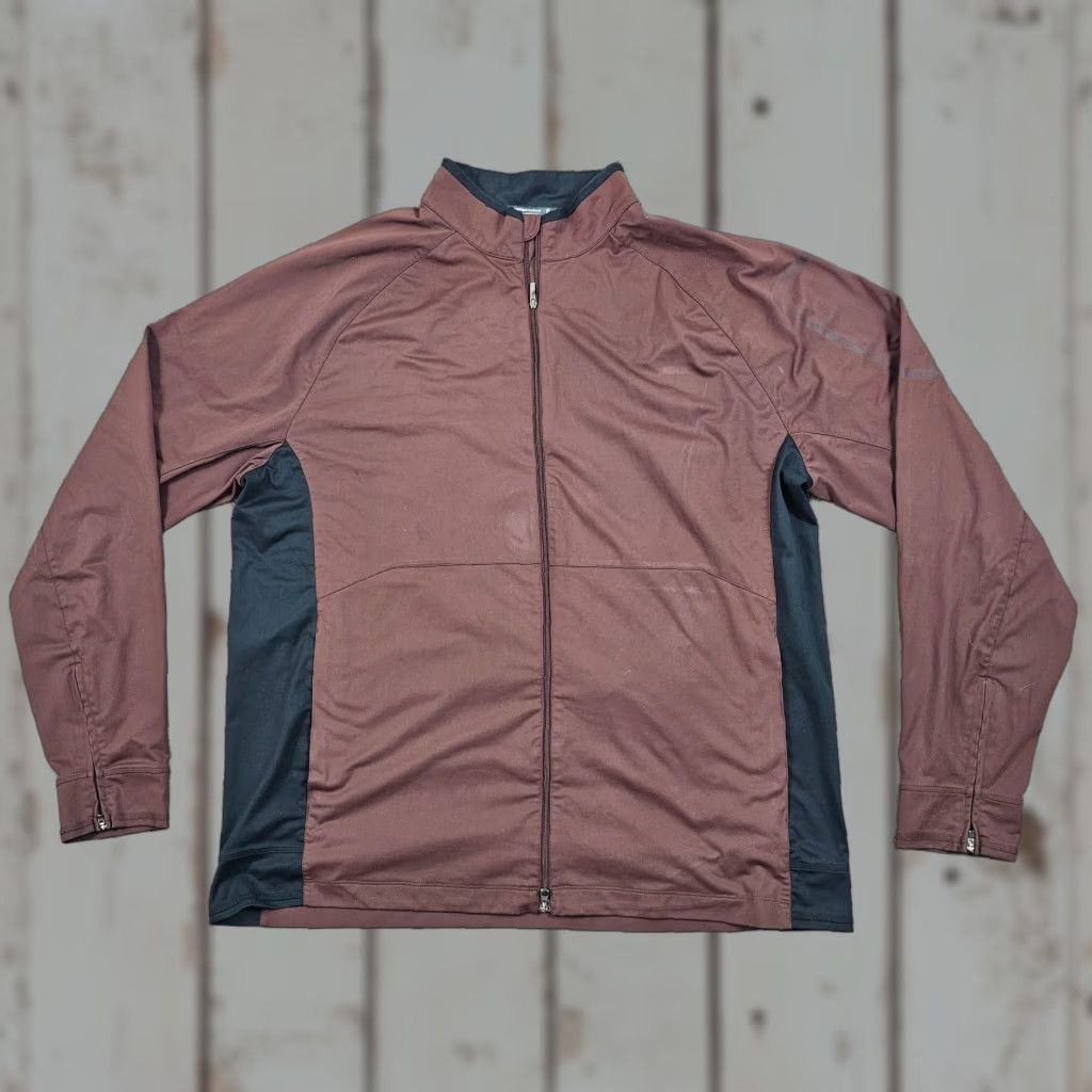 Nike Nike Tiger Woods Jacket Mens XL Brown Full Zip Pockets Breathable Platinum Size US XL / EU 56 / 4 - 1 Thumbnail