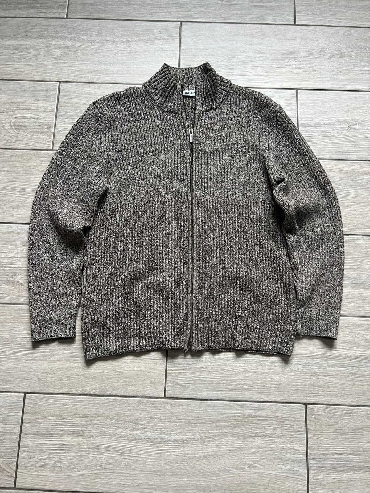 Bally Rare Bally Knit Zip Up Cardigan With Sweater Size US L / EU 52-54 / 3 - 5 Thumbnail