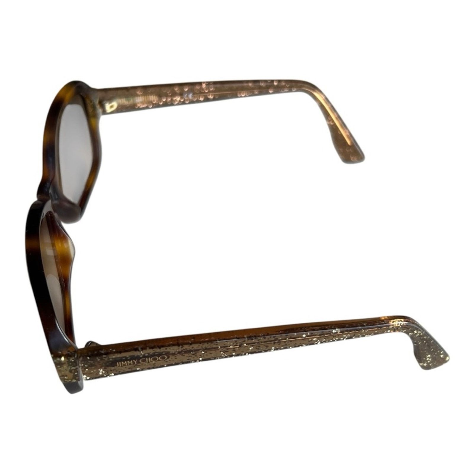 Jimmy Choo JIMMY CHOO Brown Gradient Rectangular Sunglass KYLE 0Q9W 57 Size ONE SIZE - 8 Thumbnail