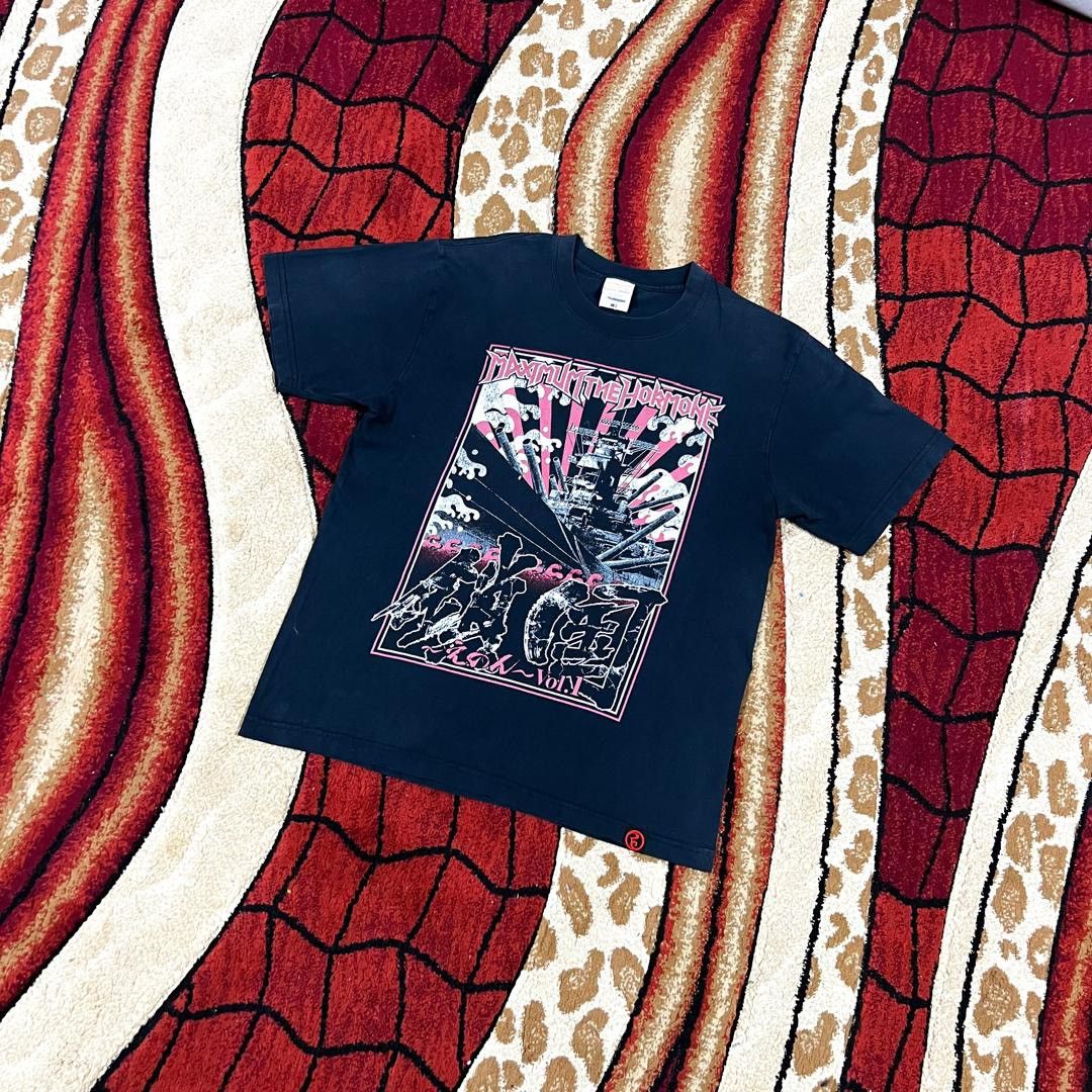 Band Tees Vintage Thrashed Faded Maximum The Hormone Band T Shirt Size US M / EU 48-50 / 2 - 2 Thumbnail