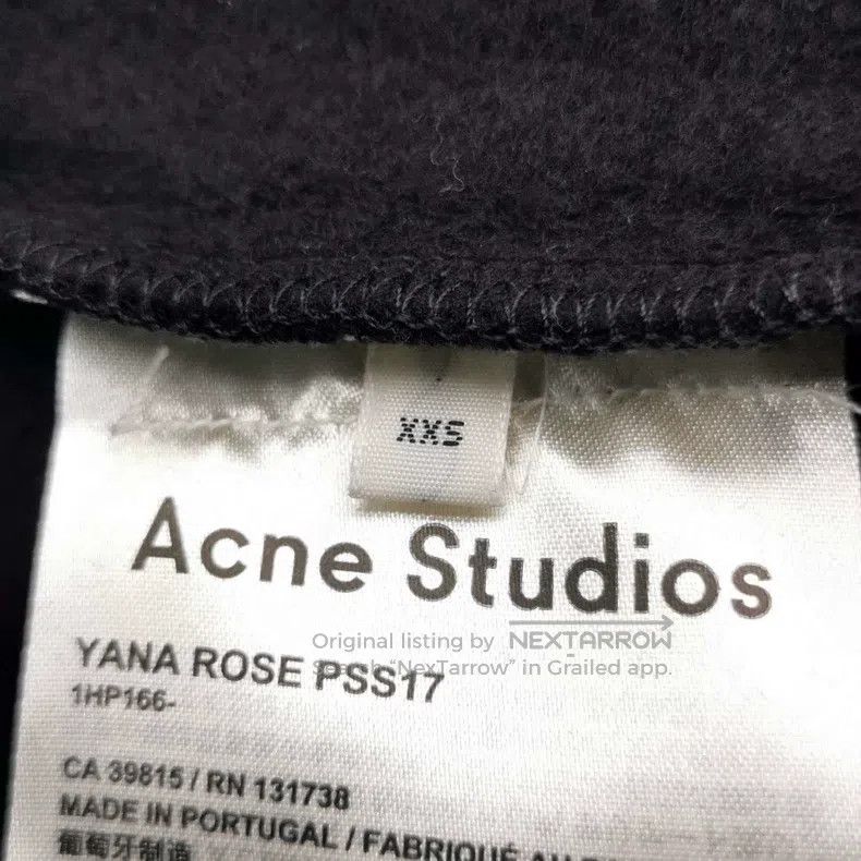 Acne Studios Acne Studios Cotton Floral-Pattern Crewneck Hoodie Size US XXS / EU 40 - 6 Thumbnail