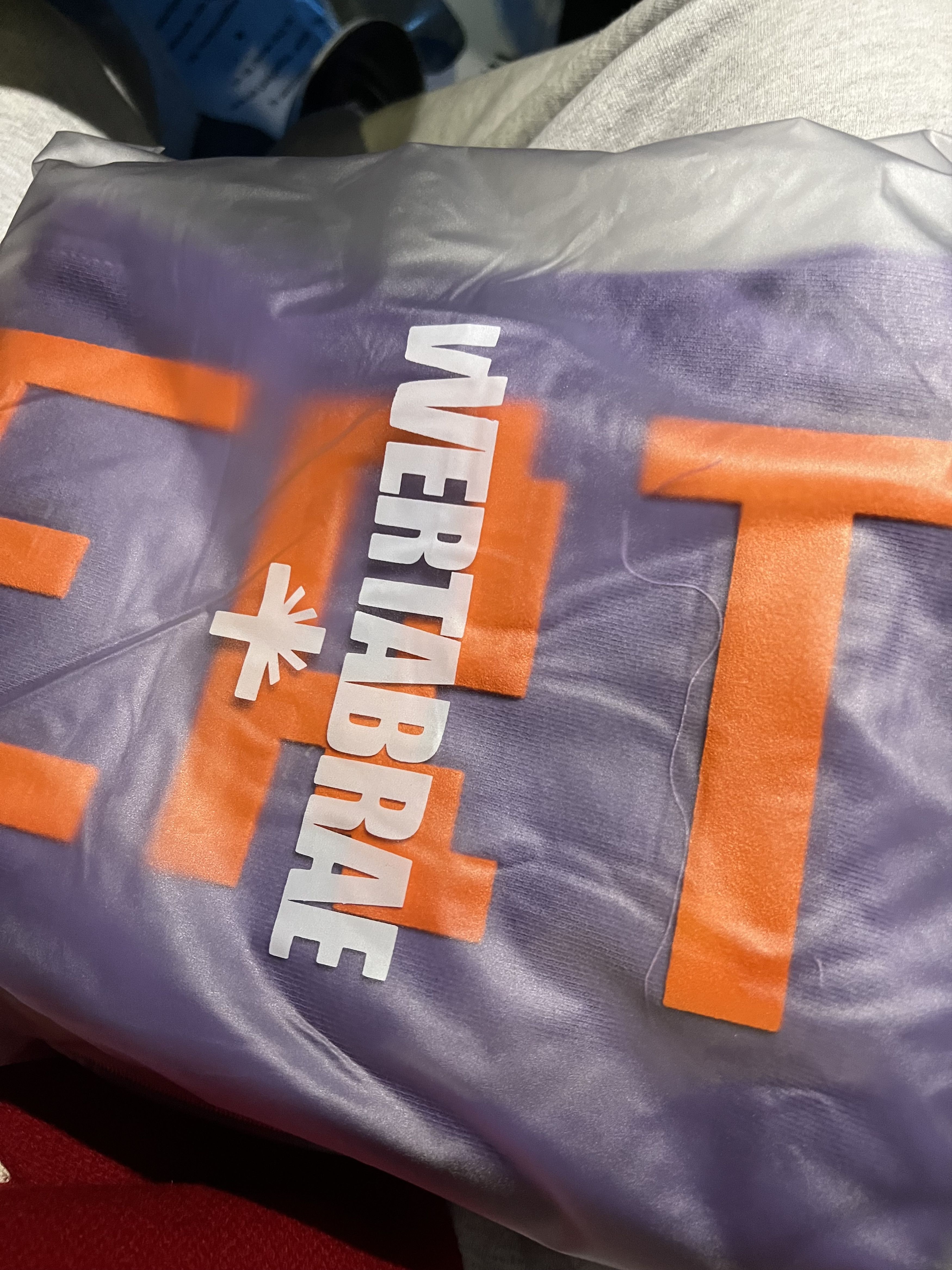 Vertabrae Vertabrea light purple and orange sweatpants Size US 30 / EU 46 - 2 Thumbnail