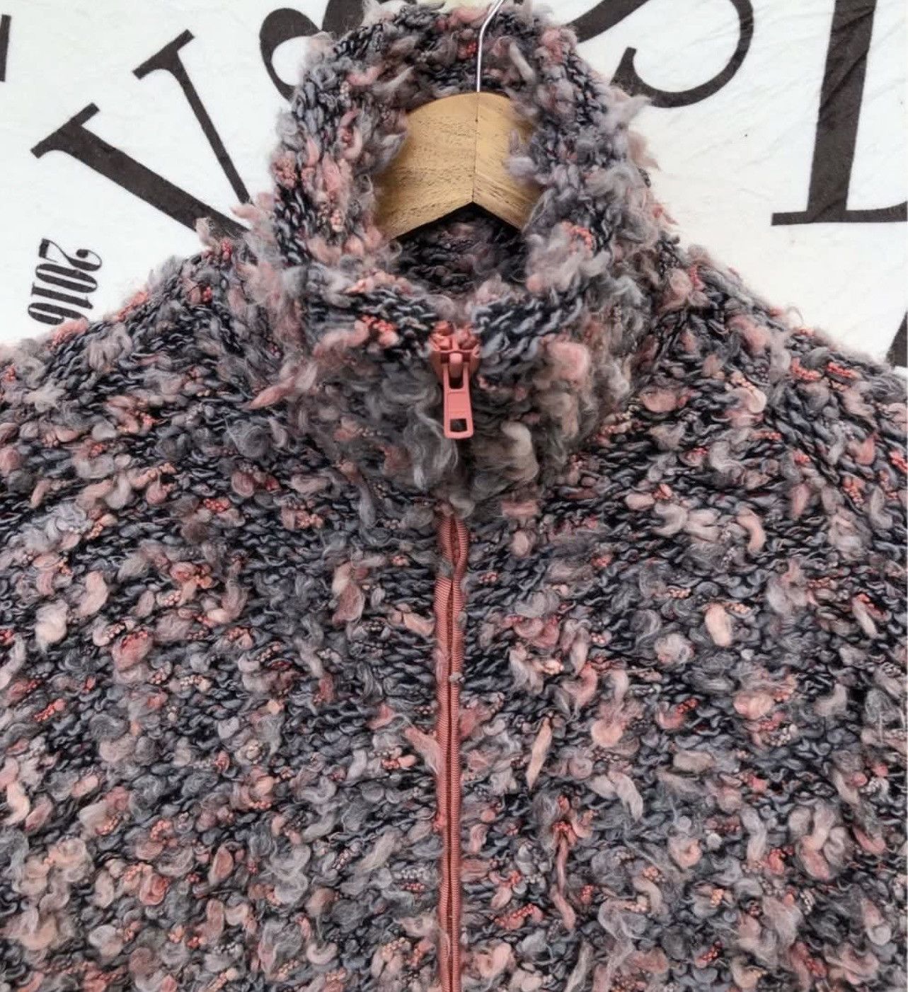 Issey Miyake 🔥 Issey Miyake Tsumori Chisato Alpaca Mohair Yeti Jacket Size M / US 6-8 / IT 42-44 - 6 Thumbnail