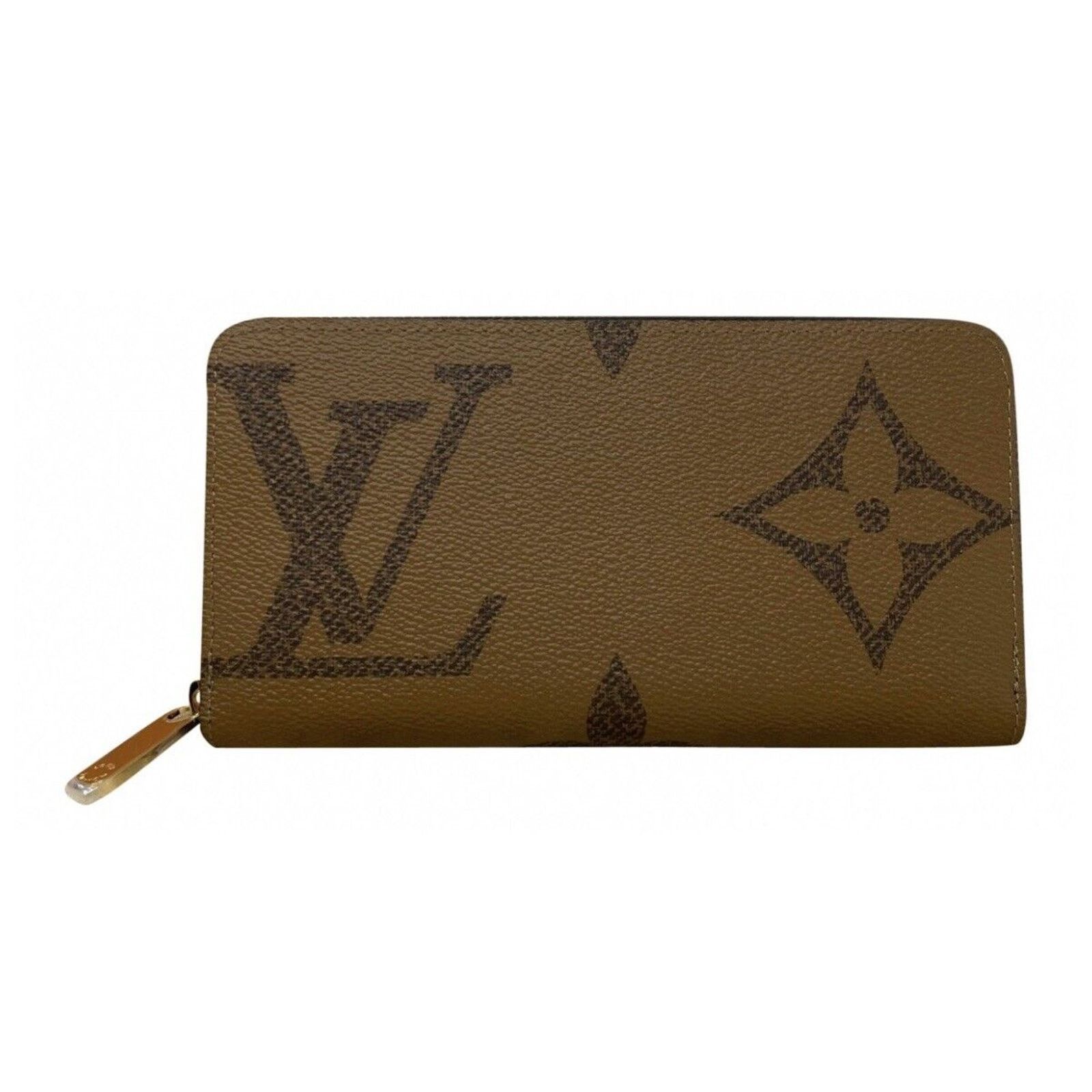 Louis Vuitton Louis Vuitton Zippy Wallet Reverse Monogram Giant Brown Size ONE SIZE - 12 Thumbnail