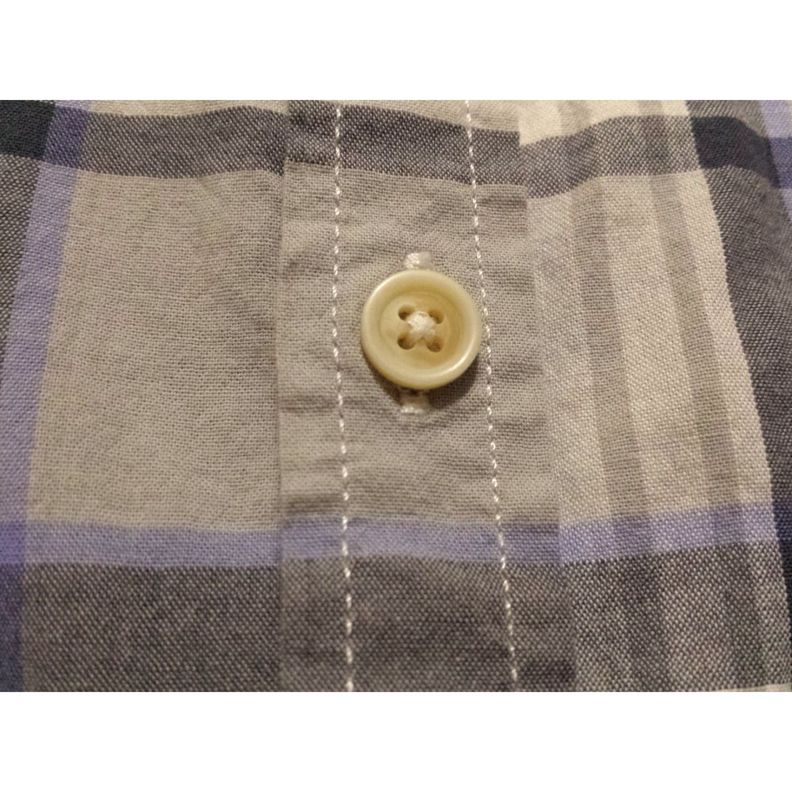 Lucky Brand Lucky Brand Mens Shirt Short Sleeve Button-Front Multicolor Plaid Check XS? Size US S / EU 44-46 / 1 - 4 Thumbnail