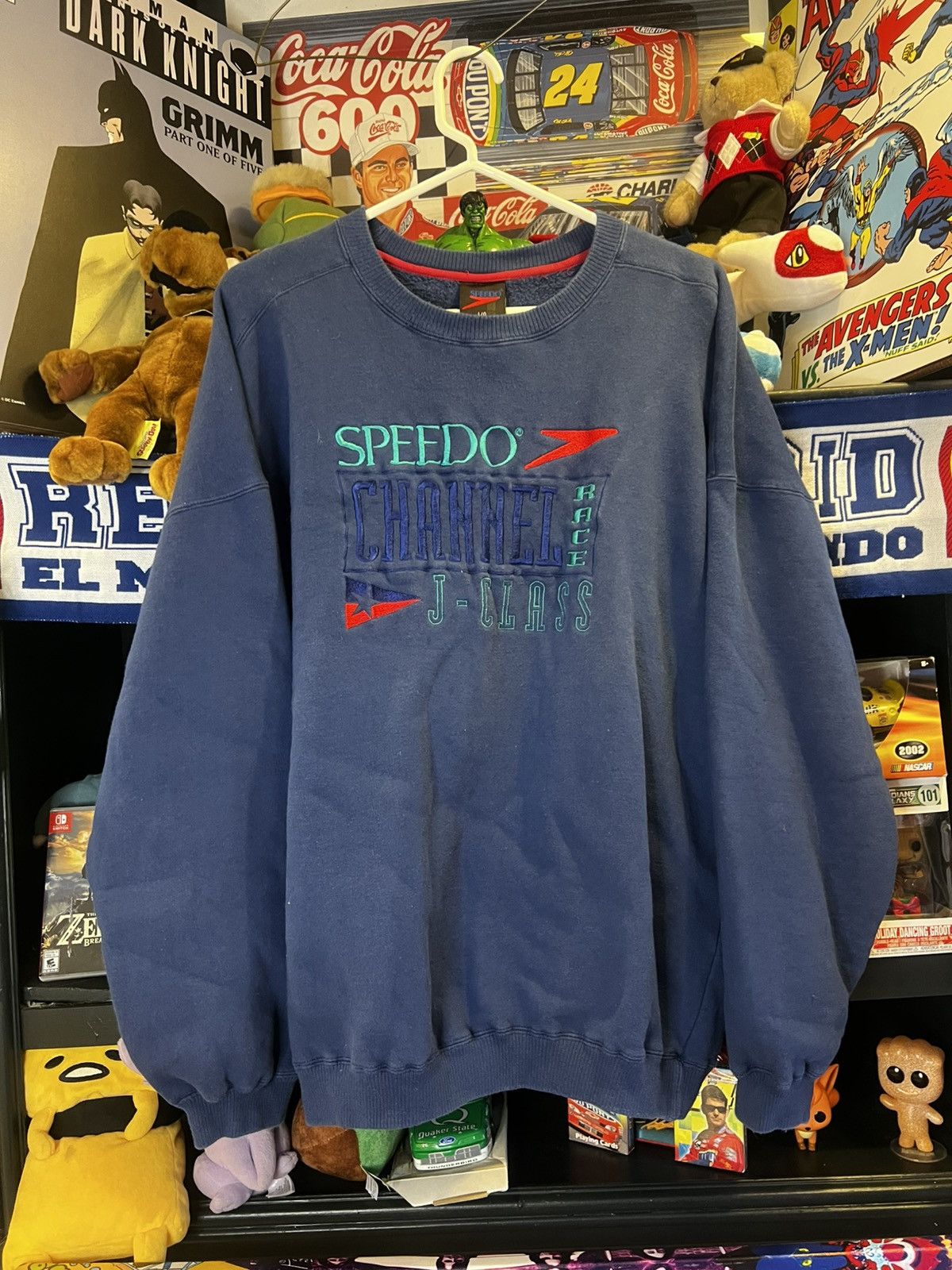 Vintage VTG Speedo Crewneck Size US L / EU 52-54 / 3 - 1 Thumbnail