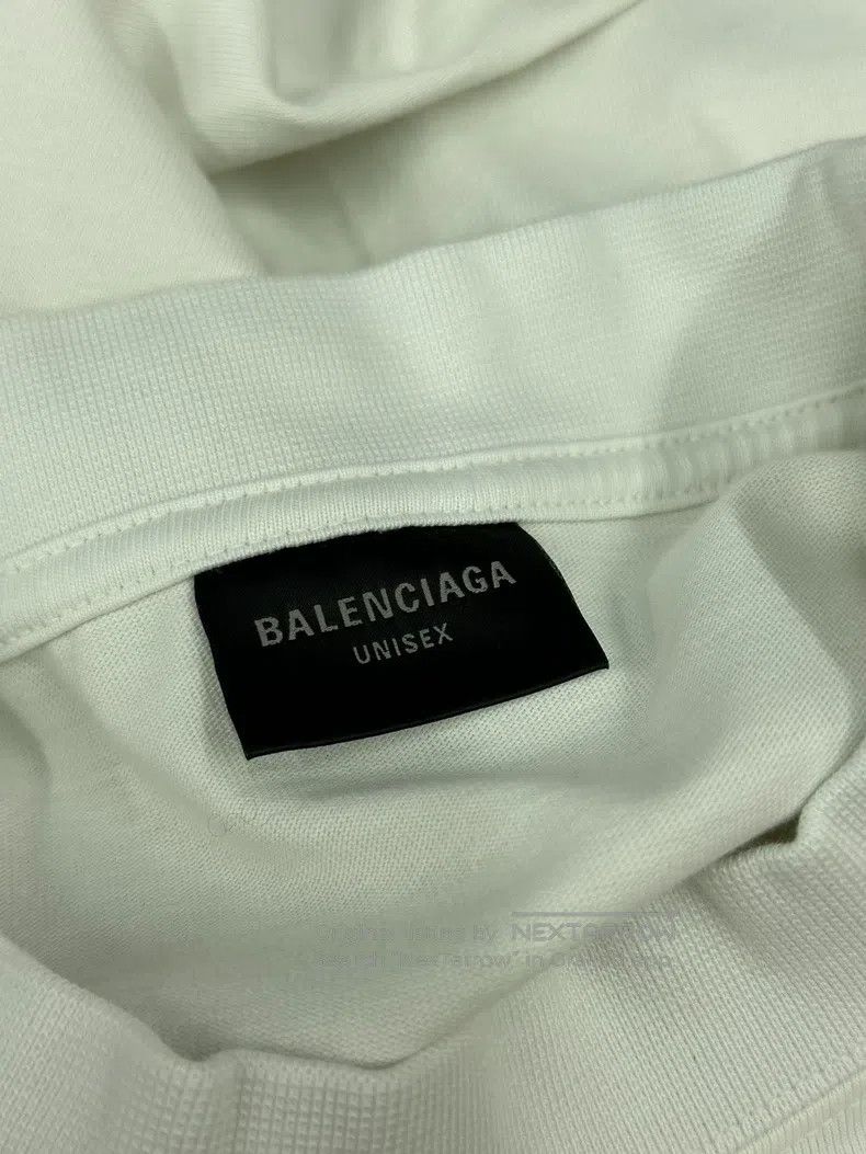 Balenciaga Balenciaga White letter diamond logoT-shirt top Size US L / EU 52-54 / 3 - 4 Thumbnail