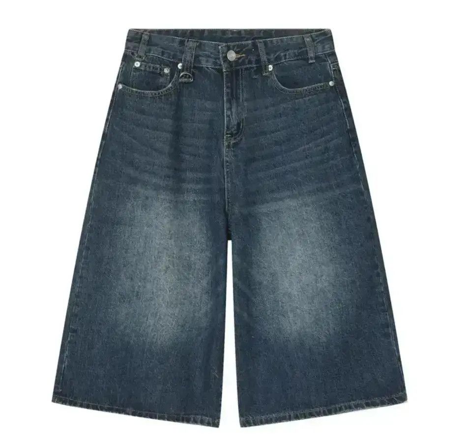 Japanese Brand Streetwear Baggy Denim Shorts y2k Size US 32 / EU 48 - 6 Thumbnail
