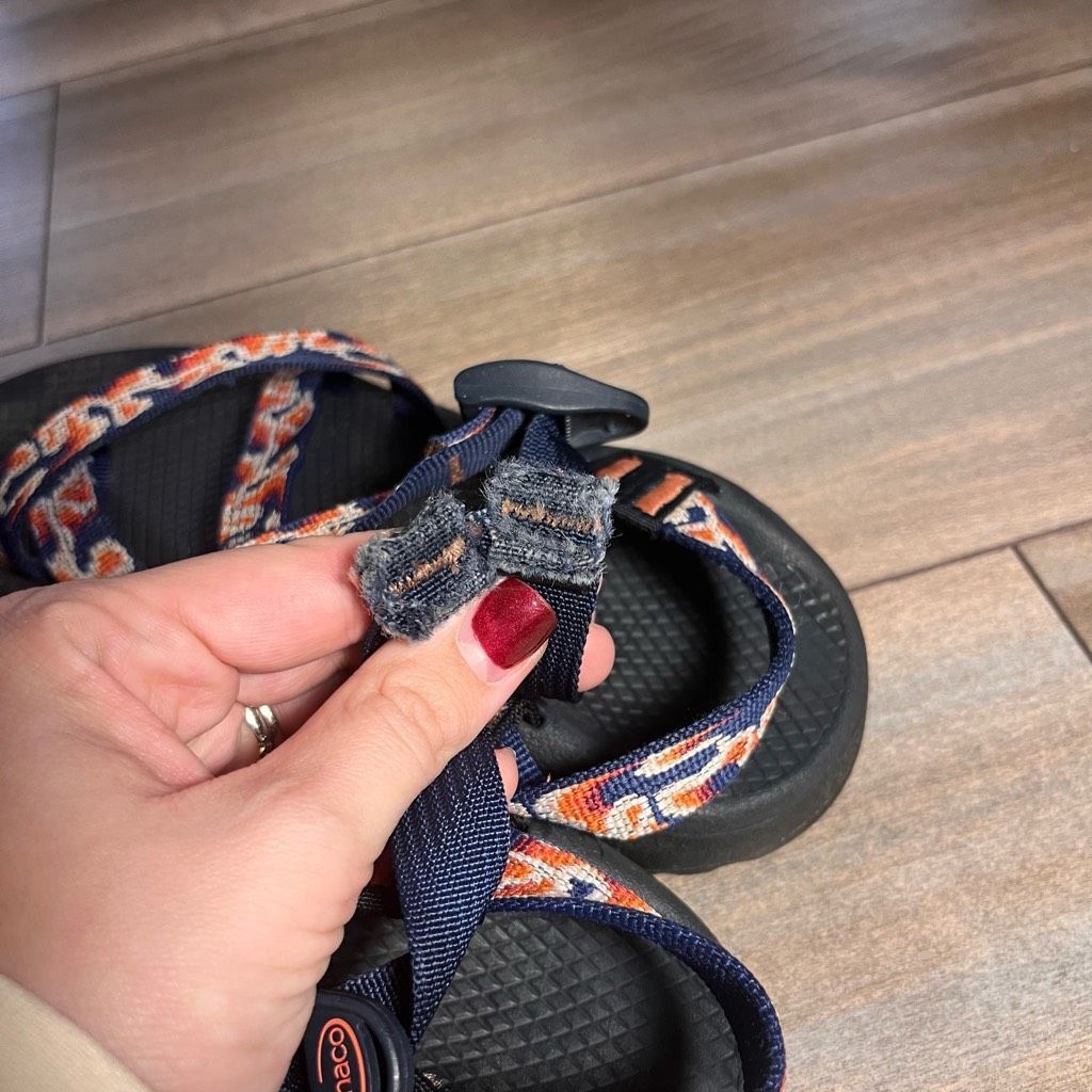 Chaco Chaco Blue Casual Waterproof Sandal Shoes Women 8 Size US 8 / IT 38 - 6 Thumbnail