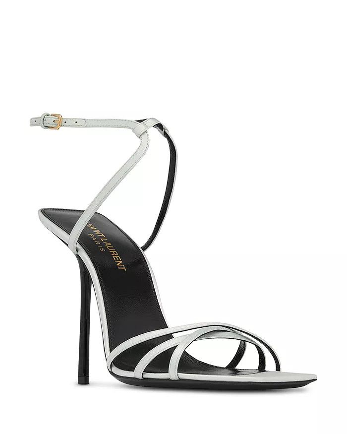 Saint Laurent Paris o1bcso1str1124 Nuit Sandals in Black Size US 7 / IT 37 - 1 Preview