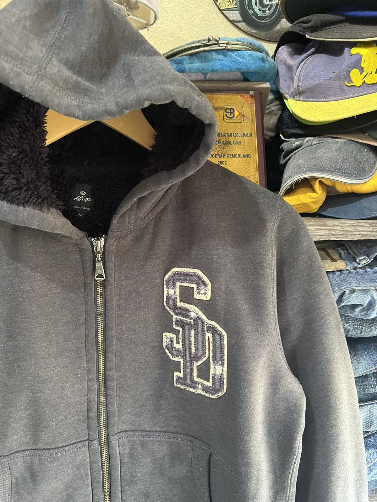 semanticdesign 🔥Rare Semantic Design Faux Fur Zipper Hoodies Size US S / EU 44-46 / 1 - 4 Thumbnail